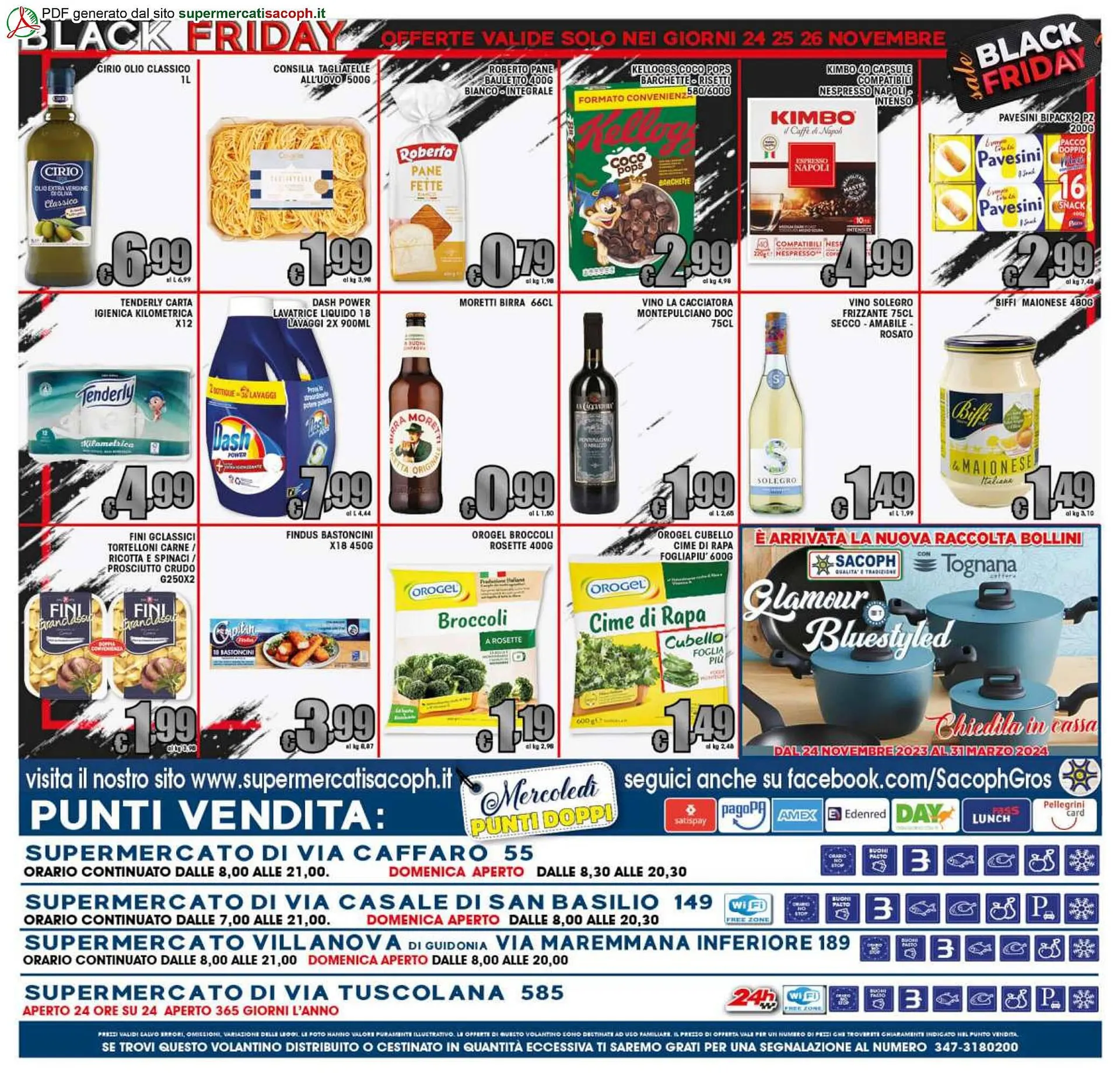 Volantino Sacoph da 24 novembre a 4 dicembre di 2023 - Pagina del volantino 20