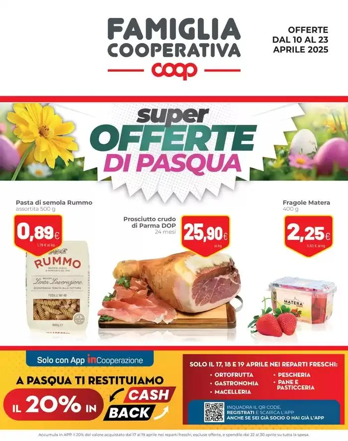 Super offerte di pasqua da 10 aprile a 23 aprile di 2025 - Pagina del volantino 1