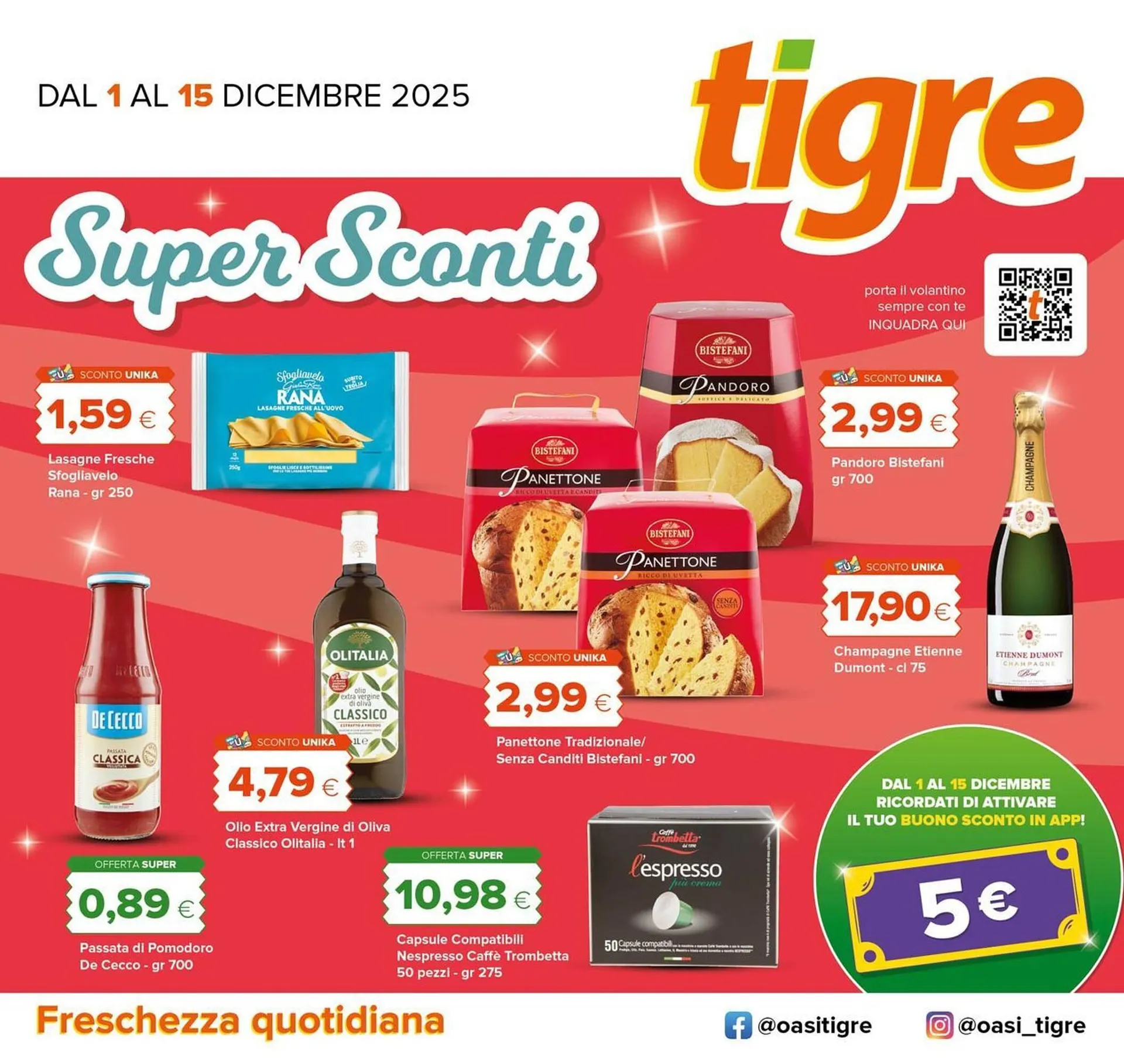 Volantino Tigre da 1 dicembre a 15 dicembre di 2025 - Pagina del volantino 1
