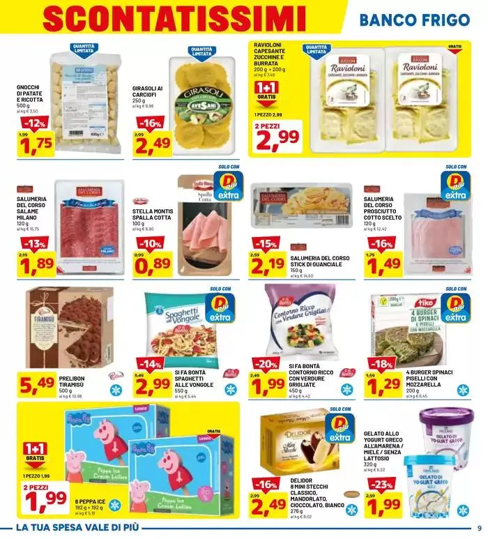 Offerte super! Maxi Formati da 24 aprile a 11 maggio di 2025 - Pagina del volantino 9