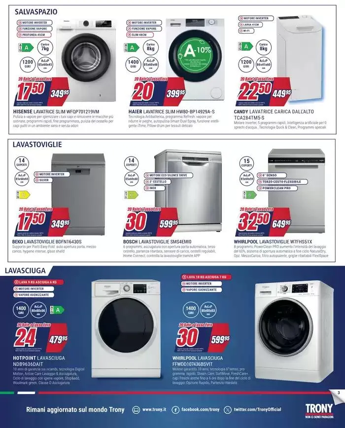 Tasso Zero da Trony! da 20 marzo a 2 aprile di 2025 - Pagina del volantino 3