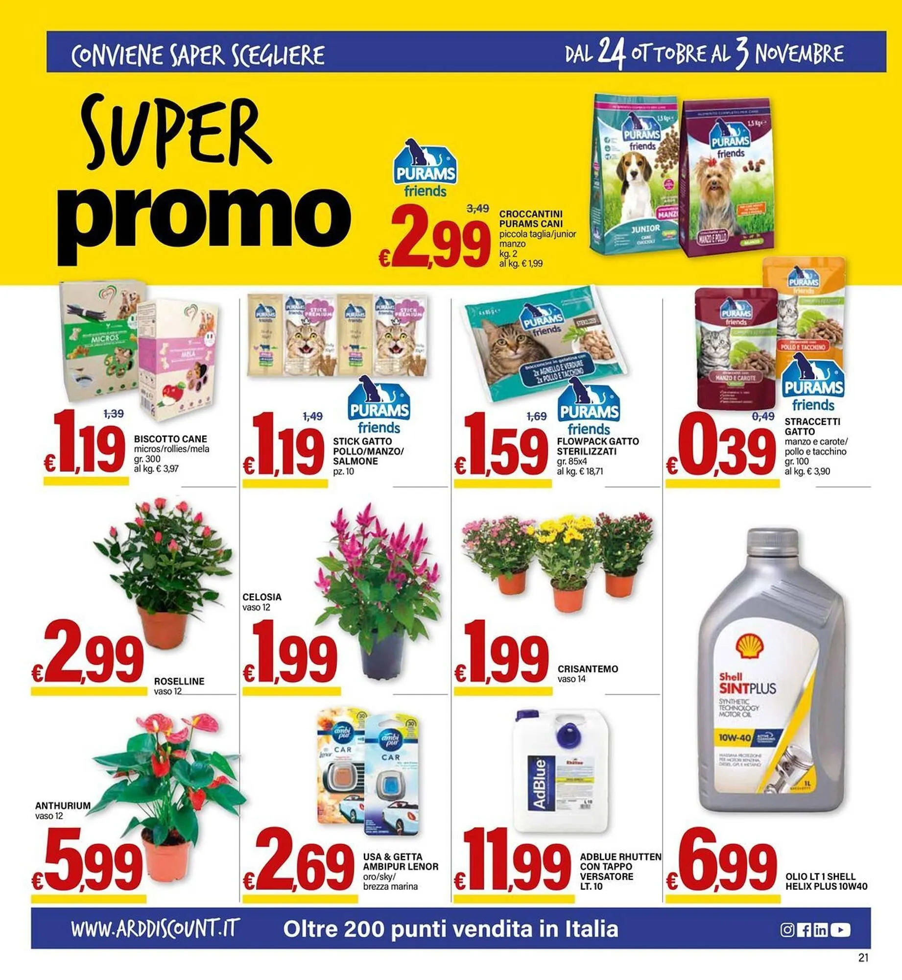 Volantino Ard Discount da 24 ottobre a 3 novembre di 2024 - Pagina del volantino 21