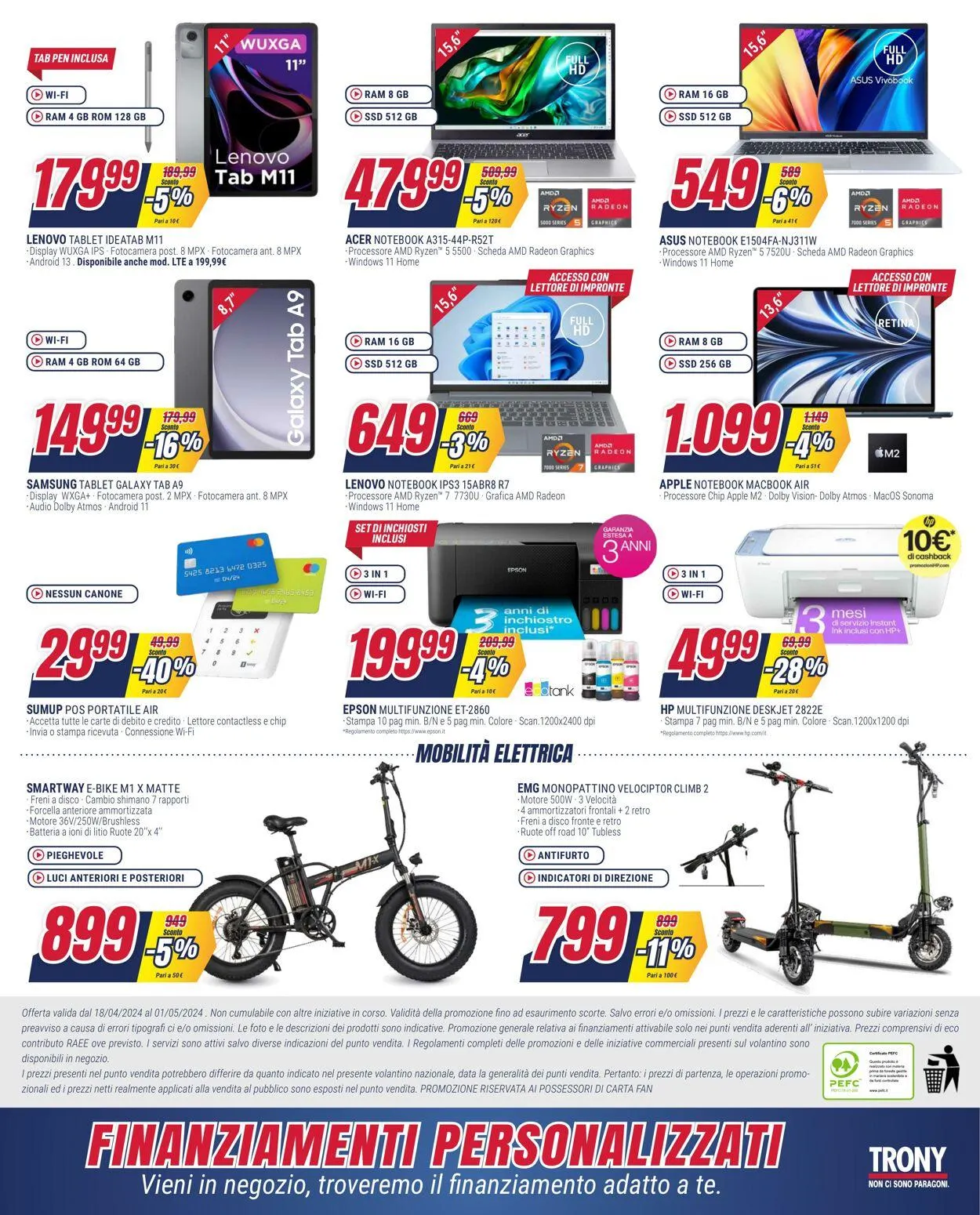 Trony Volantino attuale da 18 aprile a 1 maggio di 2024 - Pagina del volantino 9