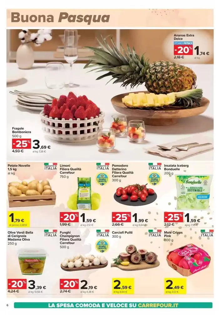 Sconti di pasqua da 3 aprile a 21 aprile di 2025 - Pagina del volantino 6