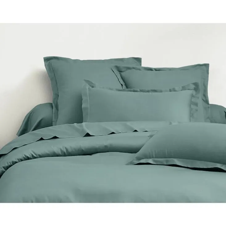 Set letto matrimoniale 260x240 cm+2 federe 63x63 cm in raso di cotone