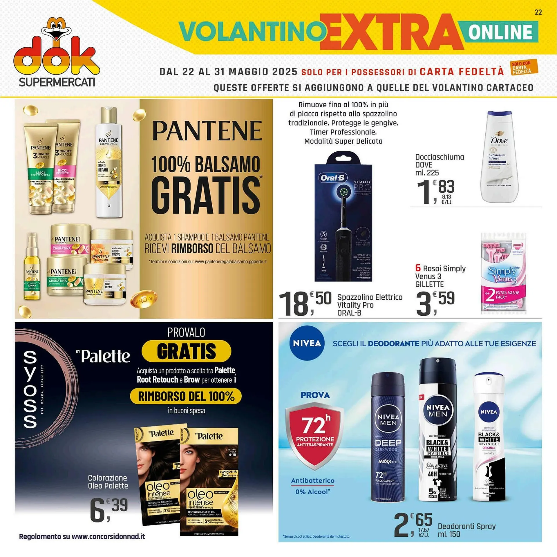 Volantino Supermercati Dok da 22 maggio a 31 maggio di 2025 - Pagina del volantino 22