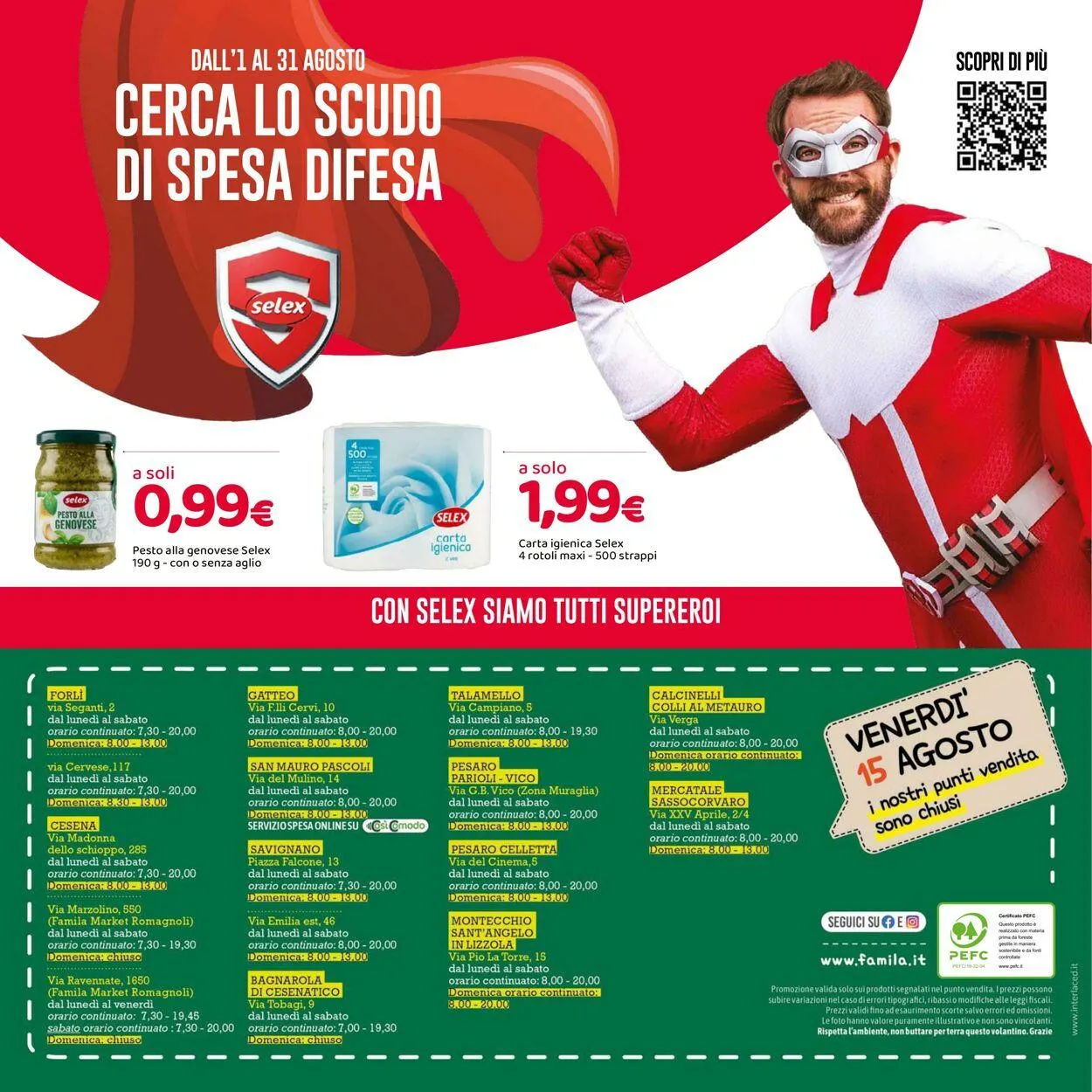 Famila Volantino attuale da 31 luglio a 20 agosto di 2025 - Pagina del volantino 20