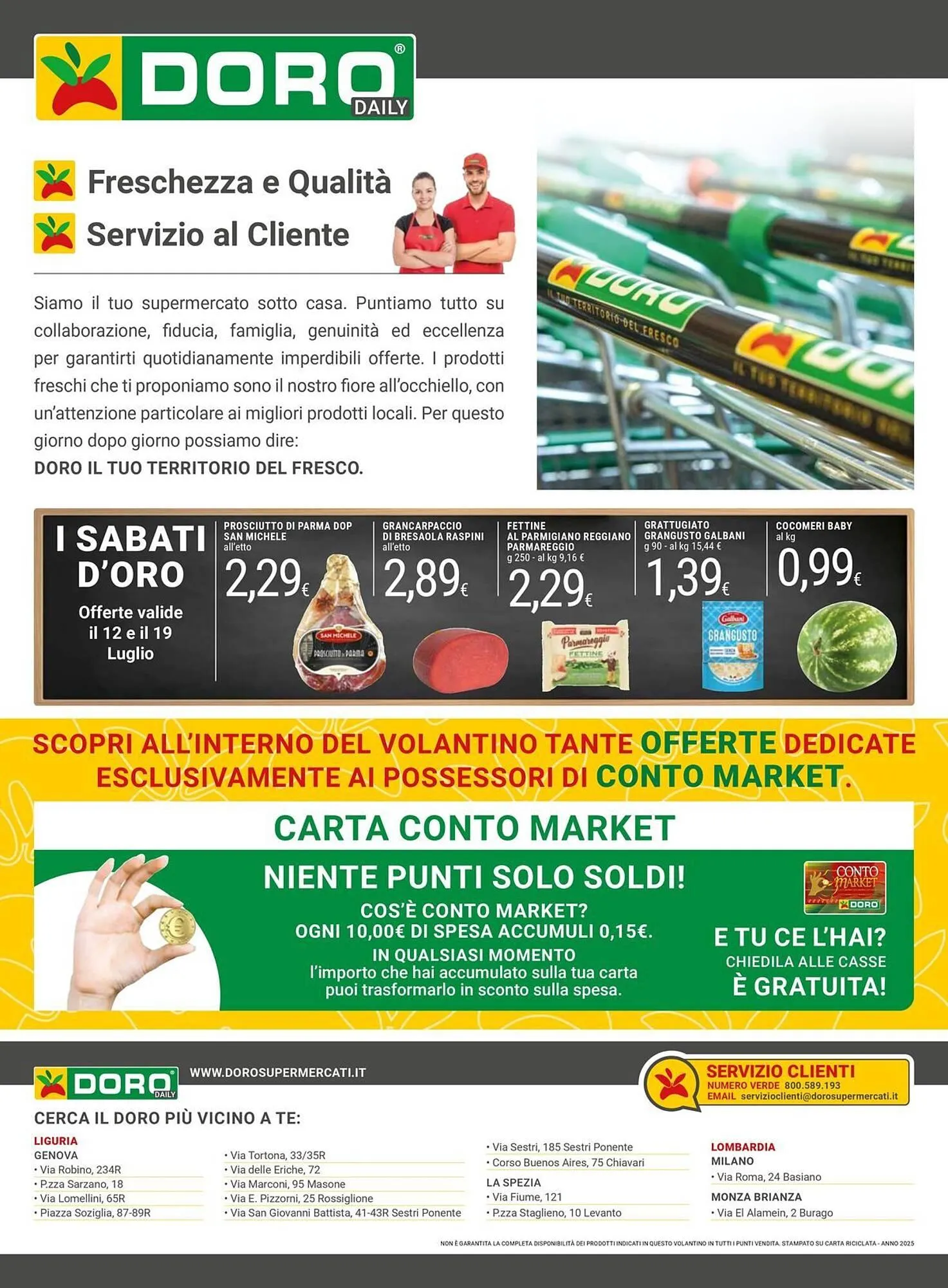 Volantino Doro Daily da 8 luglio a 20 luglio di 2025 - Pagina del volantino 8