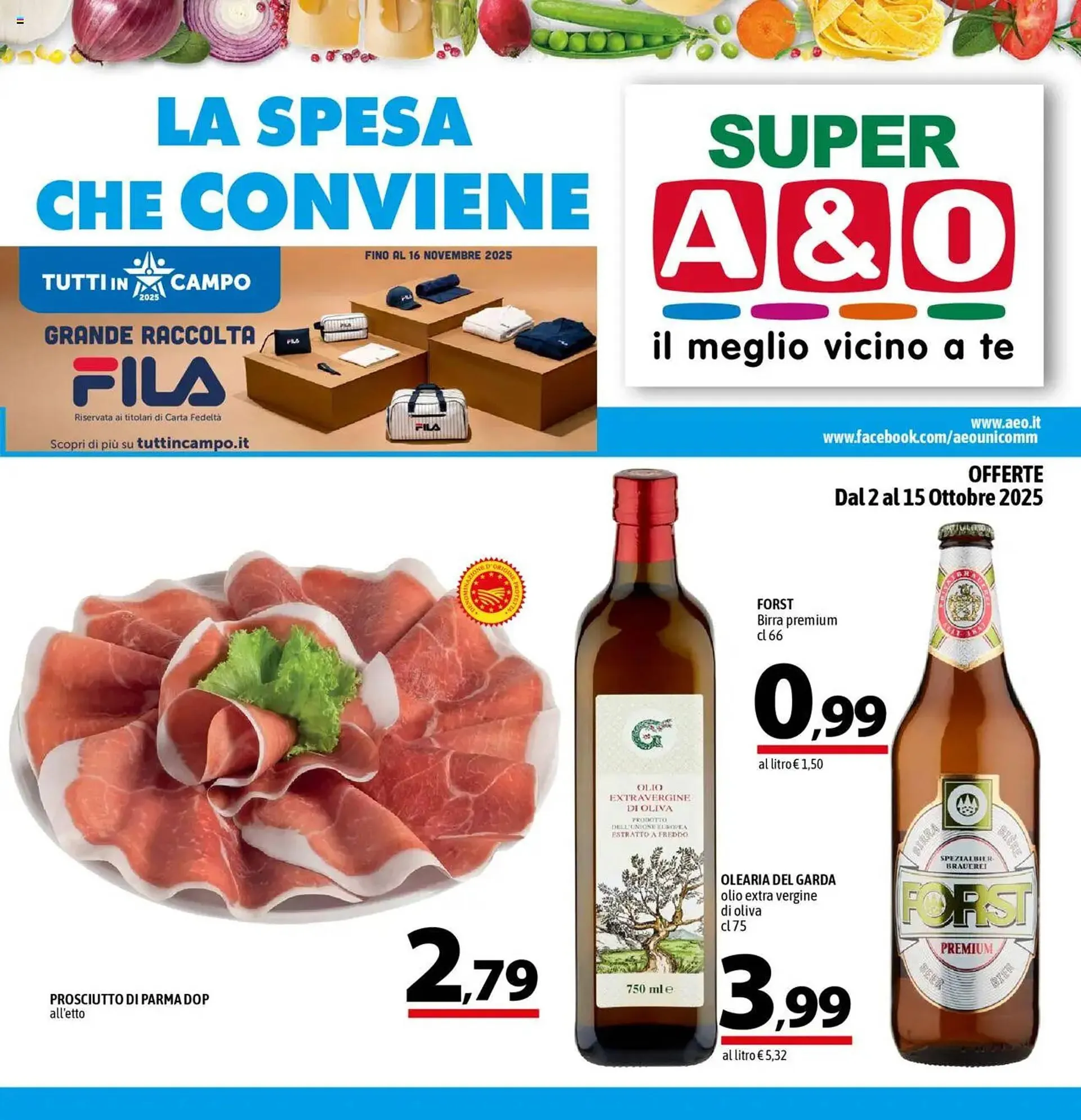 Volantino A&O da 2 ottobre a 15 ottobre di 2025 - Pagina del volantino 1