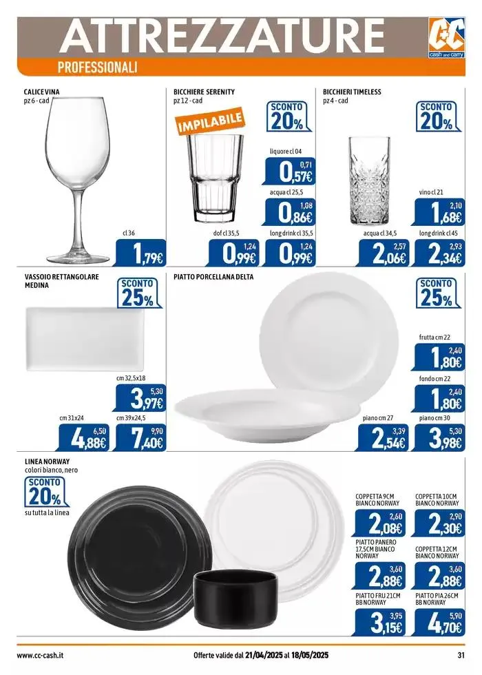 AFFARI SPECIALI da 21 aprile a 18 maggio di 2025 - Pagina del volantino 31