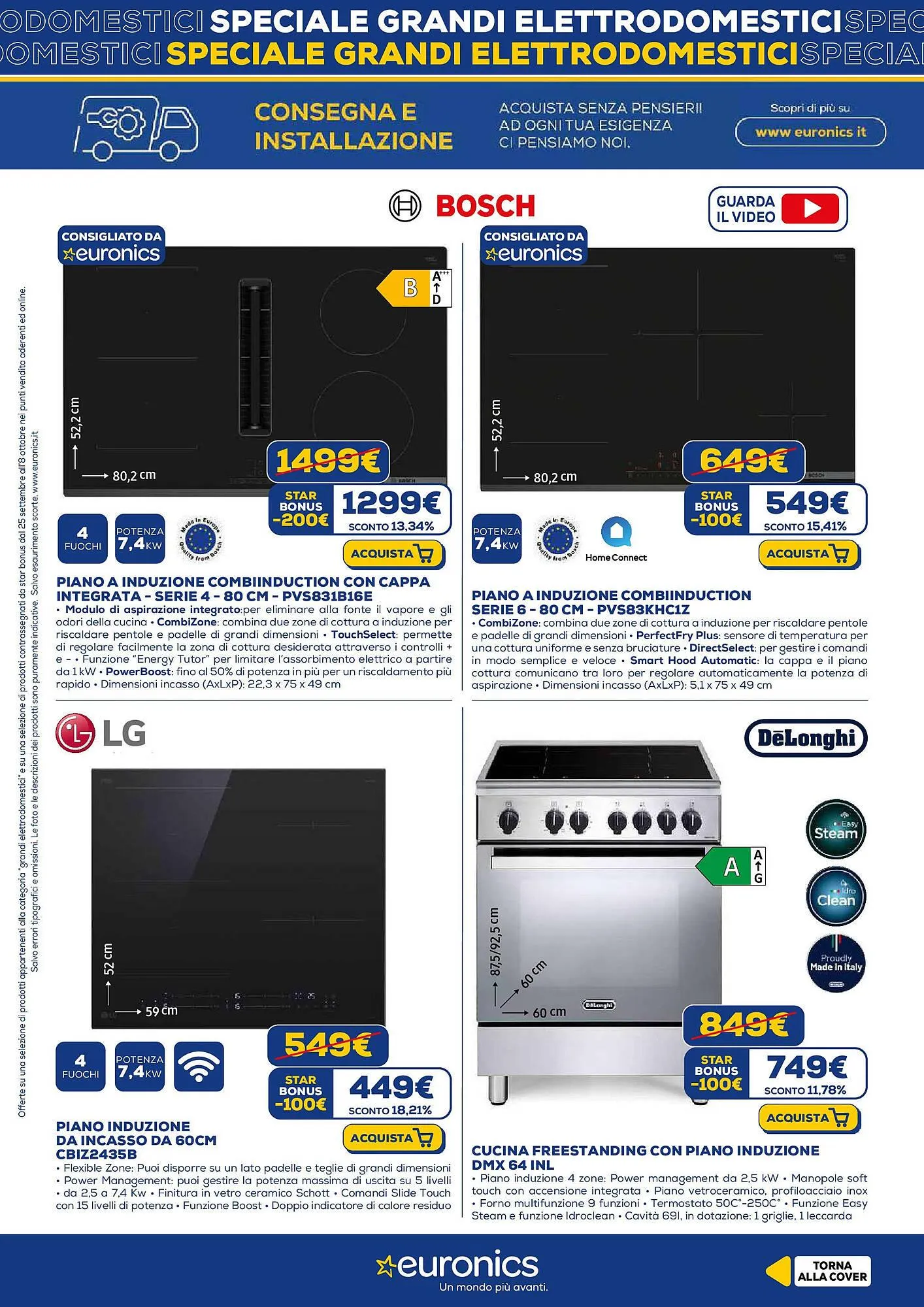 Volantino Euronics da 24 settembre a 8 ottobre di 2025 - Pagina del volantino 12