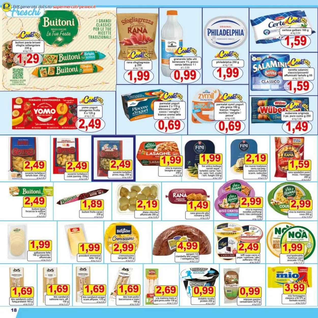 Pewex Volantino attuale da 9 dicembre a 23 dicembre di 2025 - Pagina del volantino 18