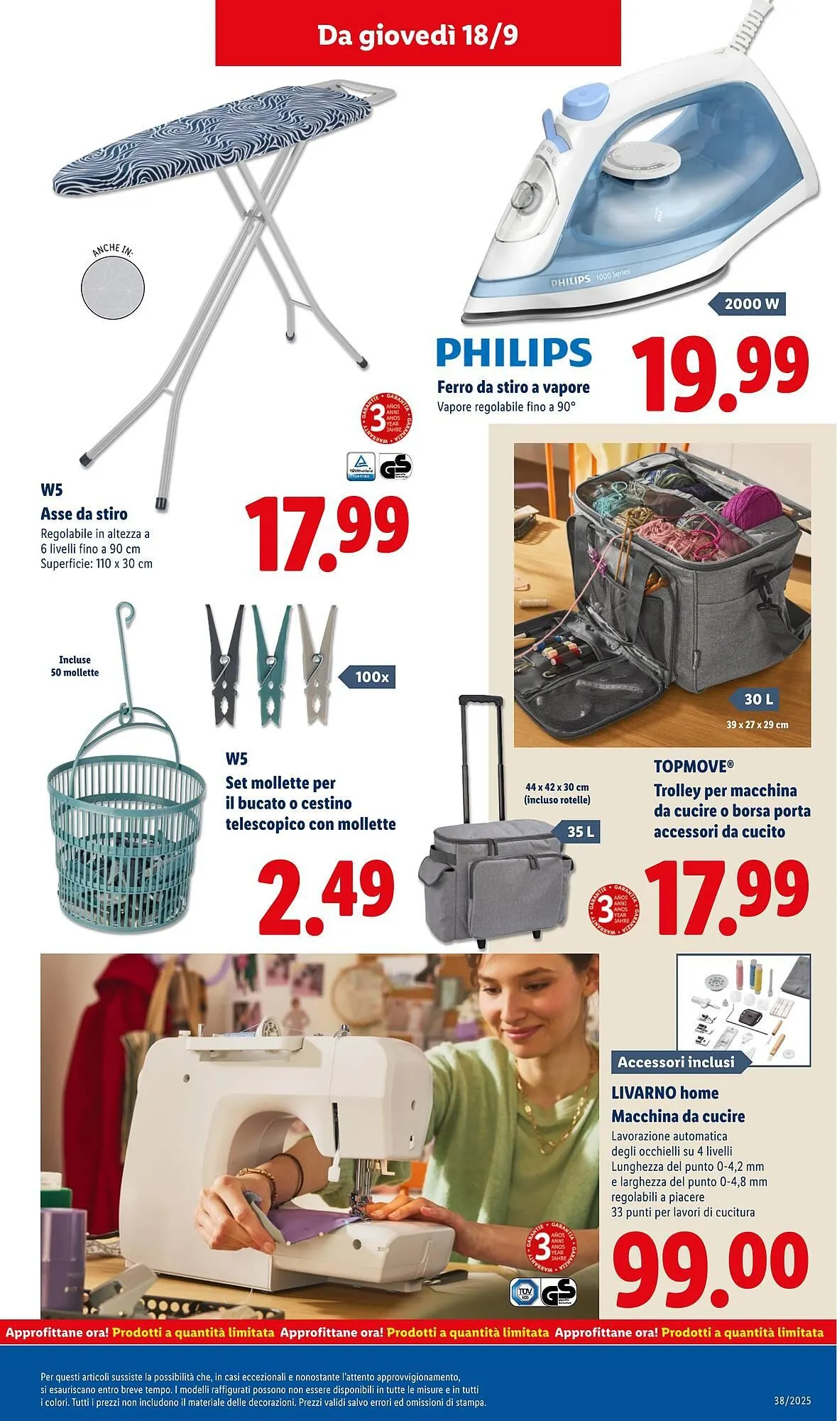 Volantino Lidl da 15 settembre a 21 settembre di 2025 - Pagina del volantino 49