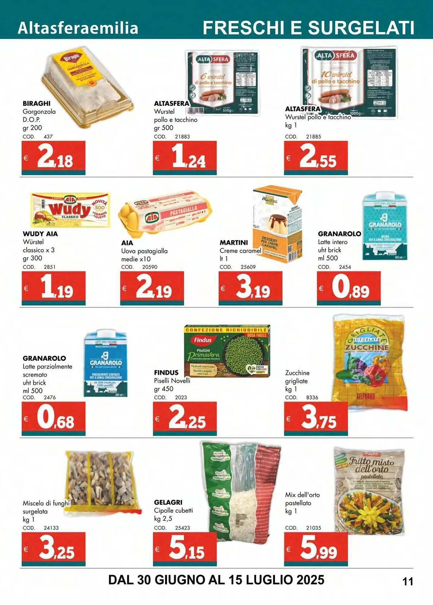 Volantino Altasfera da 30 giugno a 12 luglio di 2025 - Pagina del volantino 11