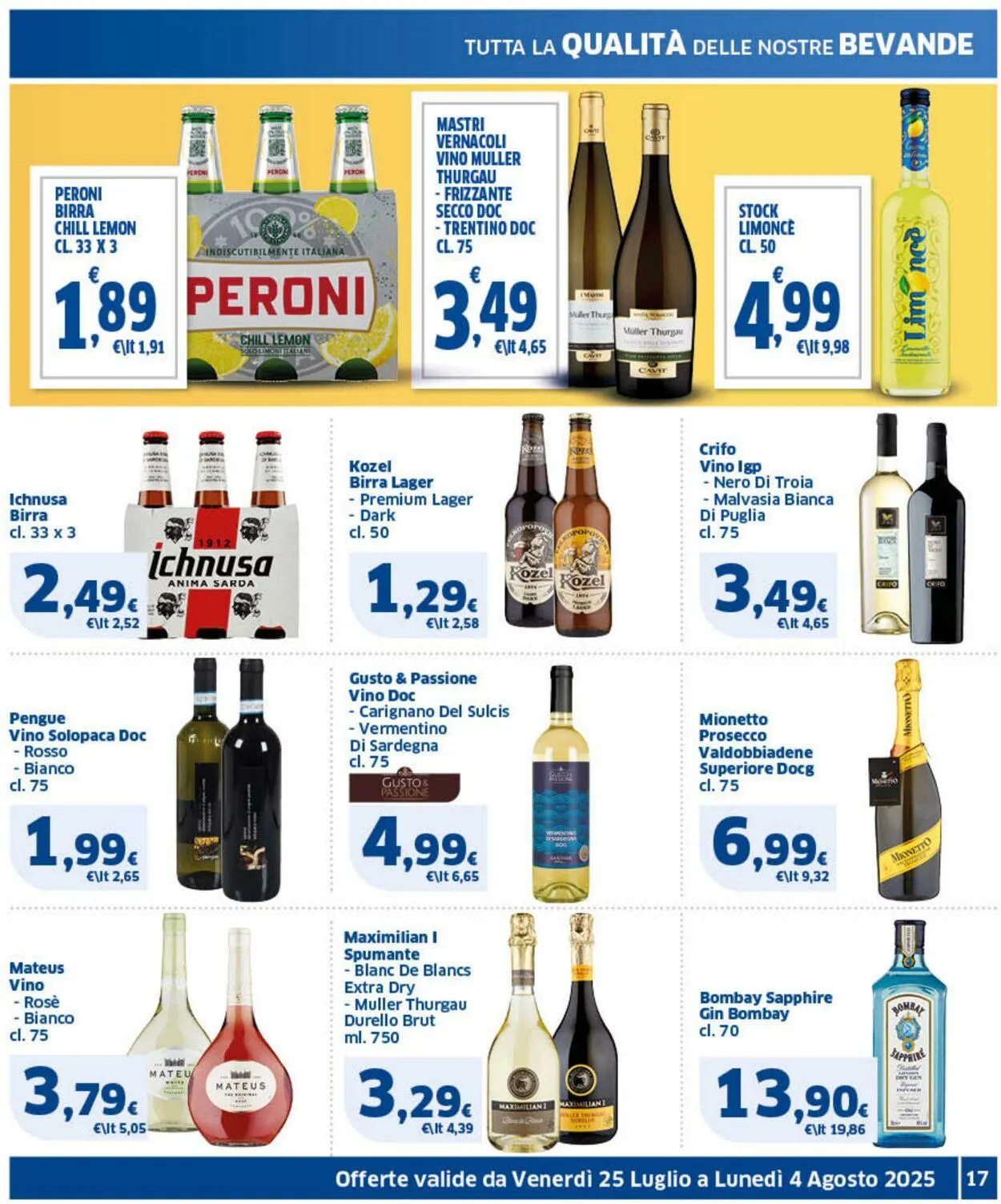 Sigma - Roma Volantino attuale da 25 luglio a 4 agosto di 2025 - Pagina del volantino 17