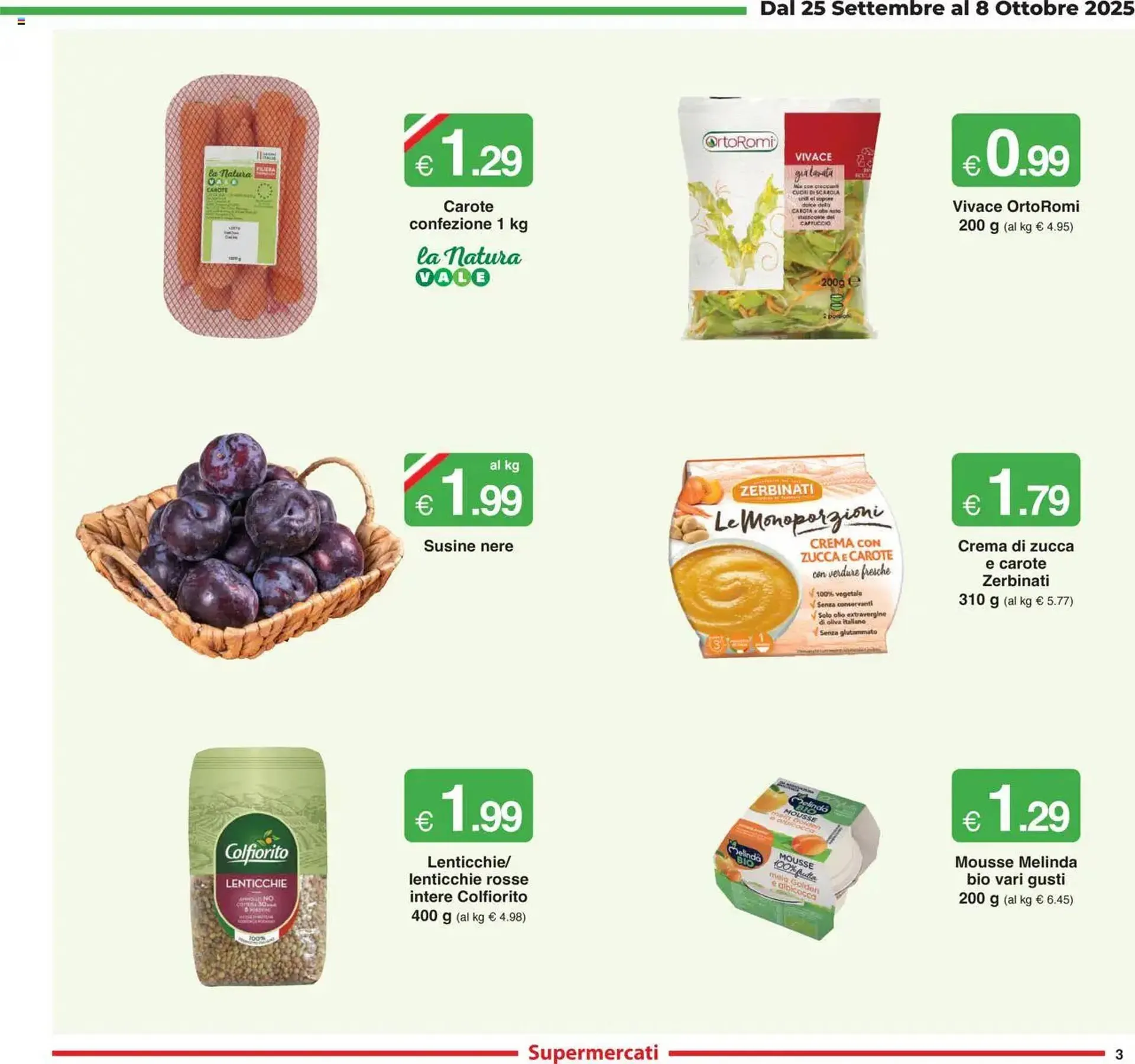 Volantino Sì con te da 25 settembre a 8 ottobre di 2025 - Pagina del volantino 3