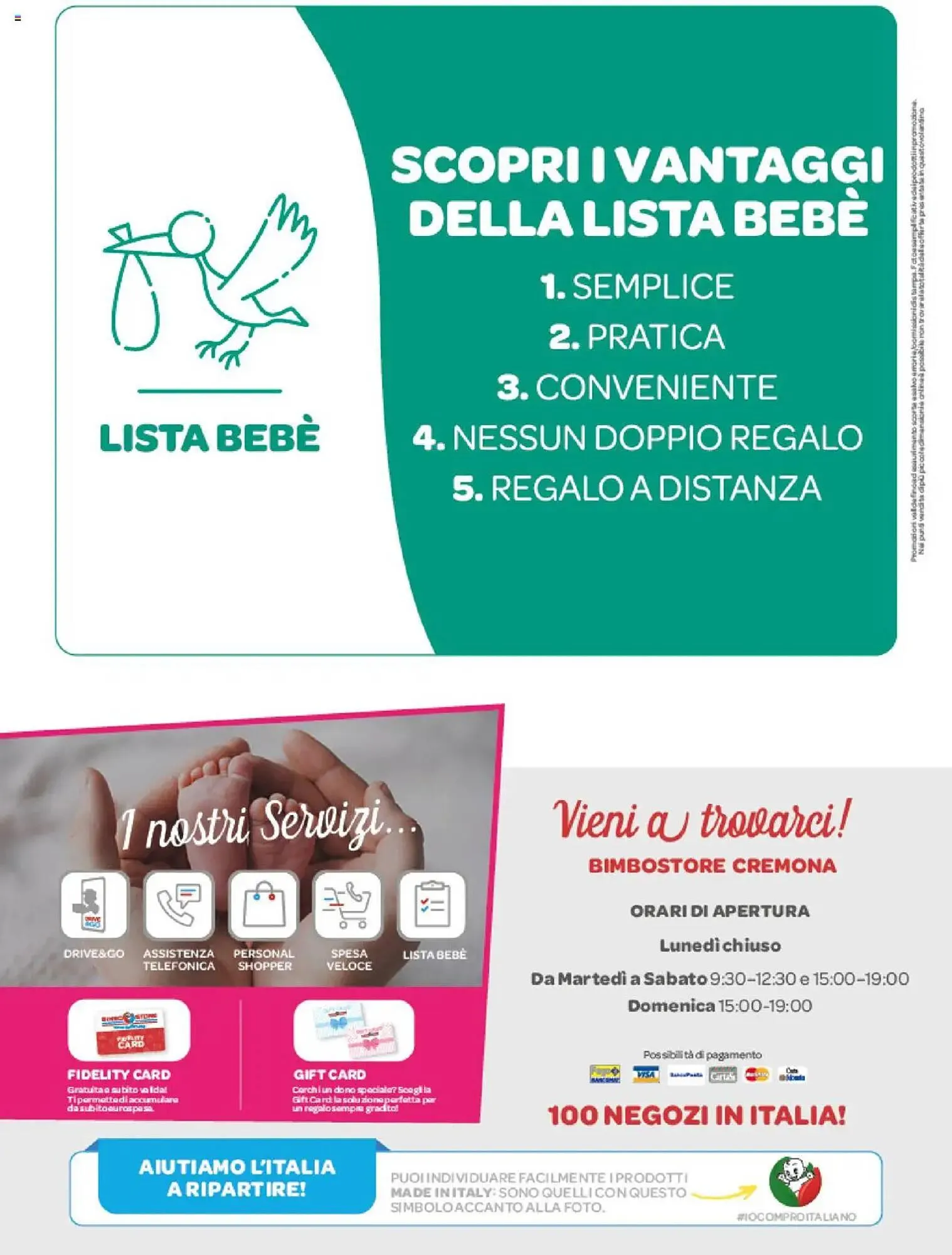 Volantino Bimbo Store da 4 aprile a 29 aprile di 2025 - Pagina del volantino 18