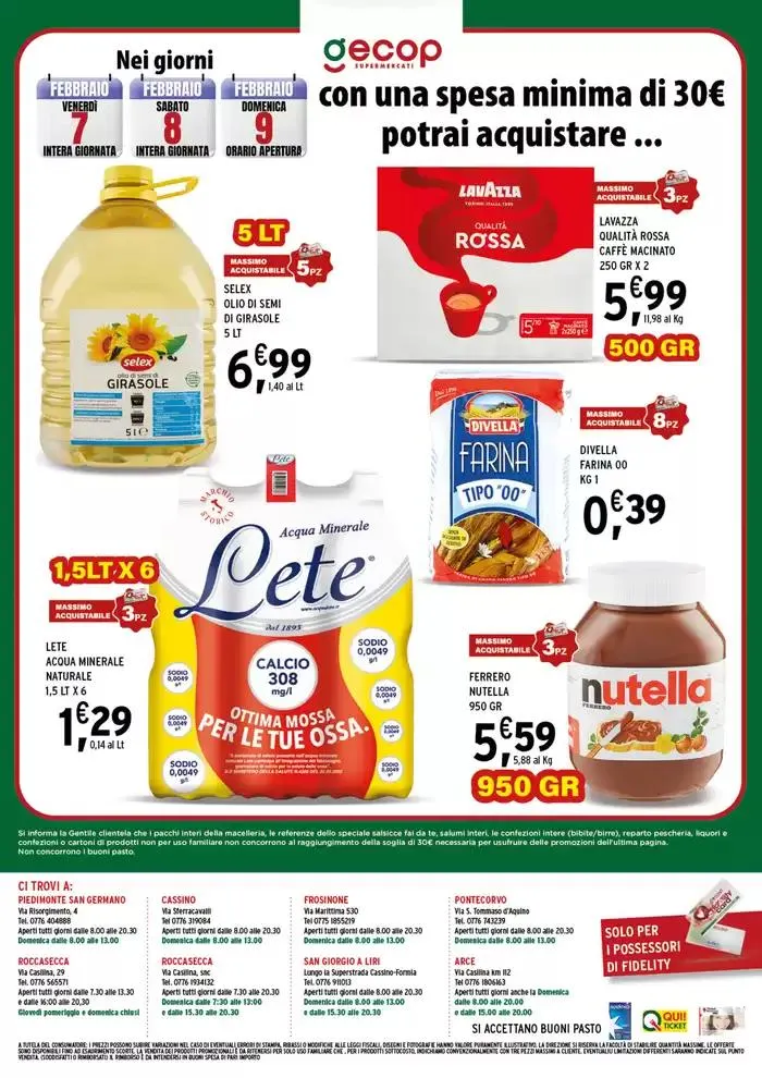 Sottocosto da 3 febbraio a 9 febbraio di 2025 - Pagina del volantino 12