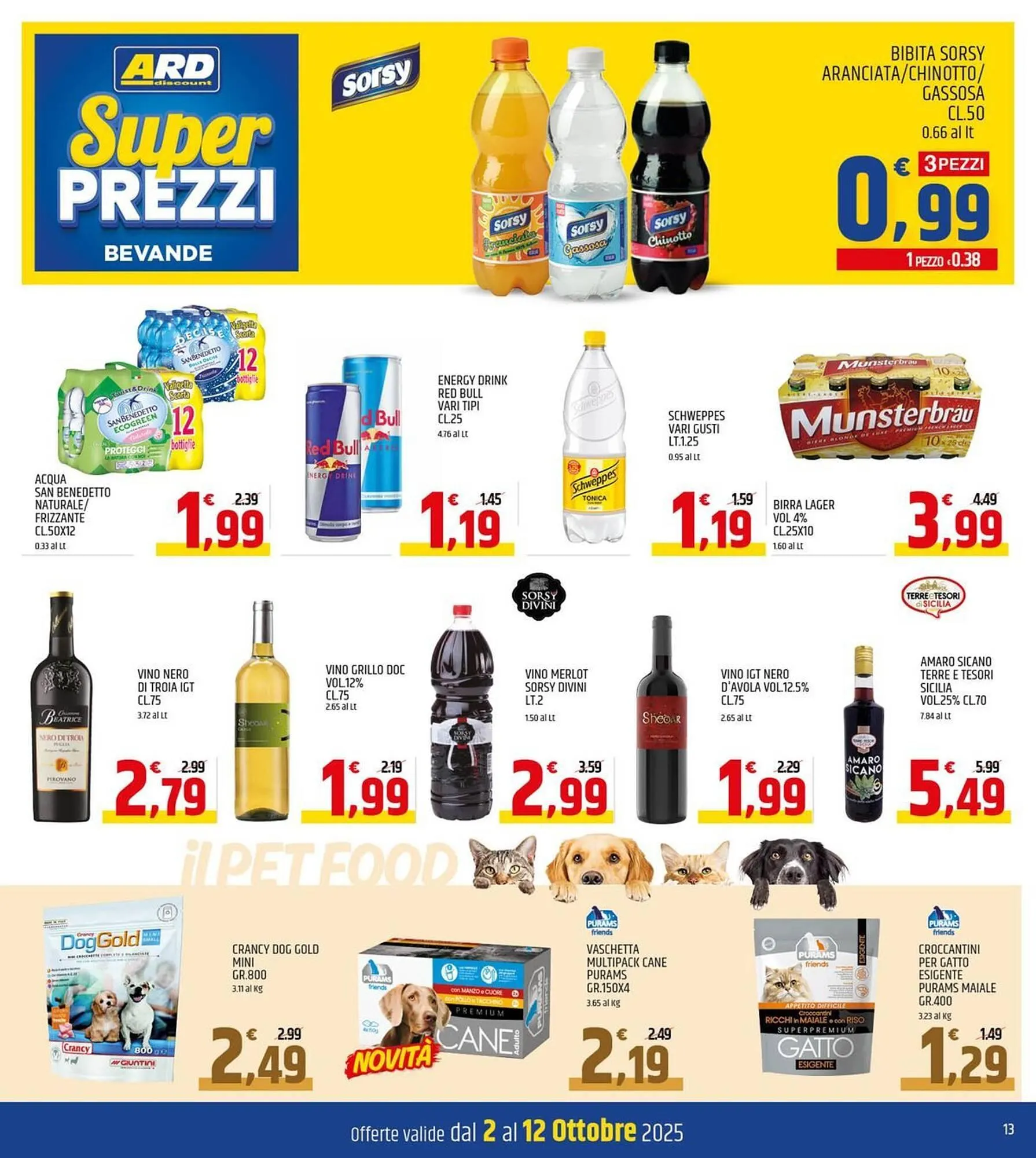 Volantino Ard Discount da 2 ottobre a 12 ottobre di 2025 - Pagina del volantino 13