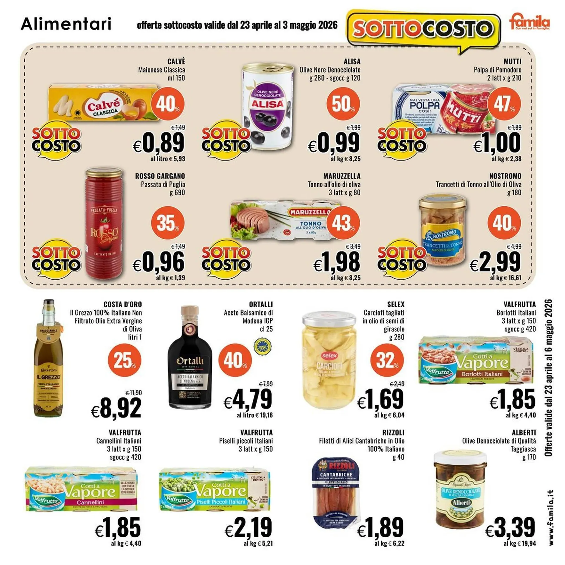 Volantino Famila da 23 aprile a 6 maggio di 2026 - Pagina del volantino 9