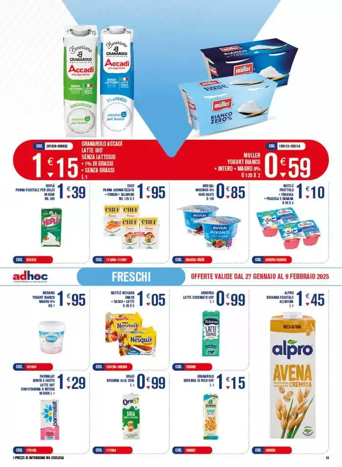 Offerte valide dal 27 gennaio al 9 febbraio 2025 da 27 gennaio a 9 febbraio di 2025 - Pagina del volantino 13