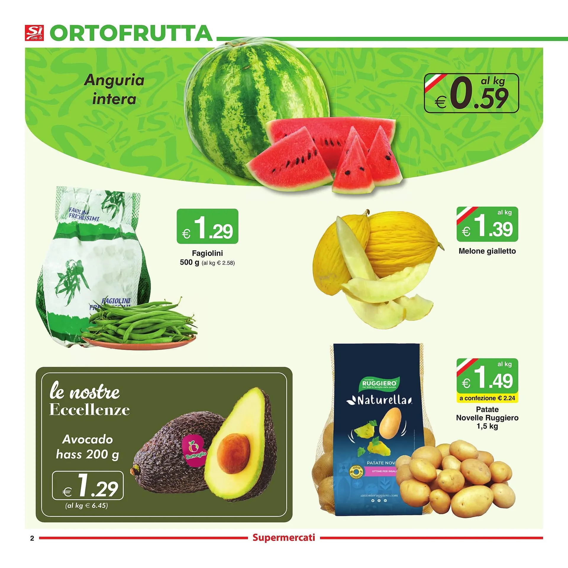 Volantino Sì con te da 3 luglio a 16 luglio di 2025 - Pagina del volantino 2