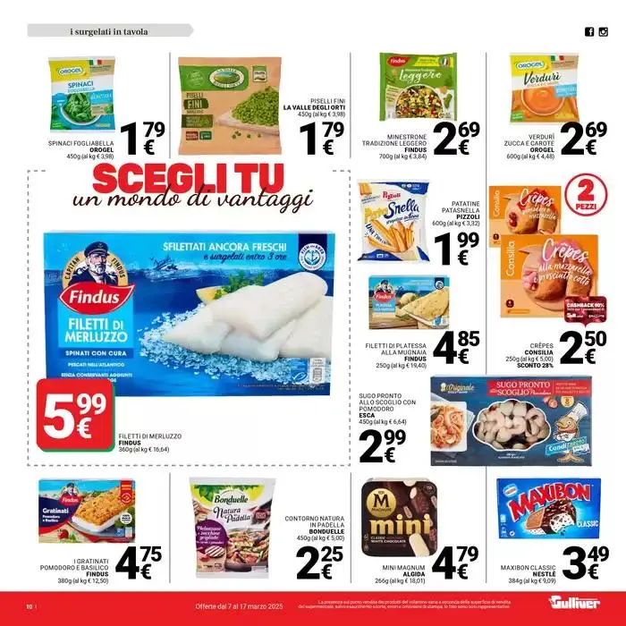 Scegli tu un mondo di vantaggi da 7 marzo a 17 marzo di 2025 - Pagina del volantino 10