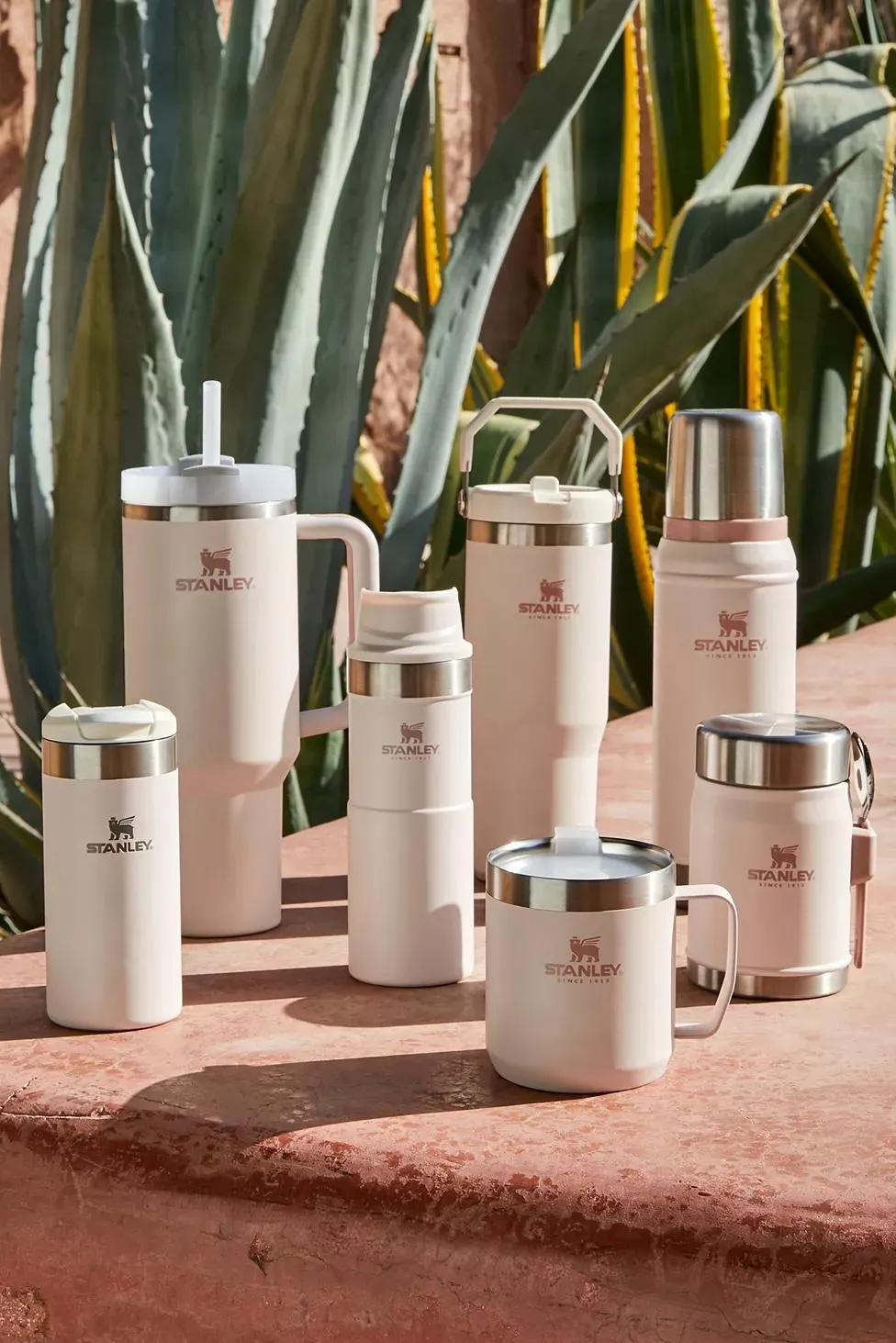 Tumbler Stanley Rose Quartz Quencher H2.0 Flowstate 1.2L