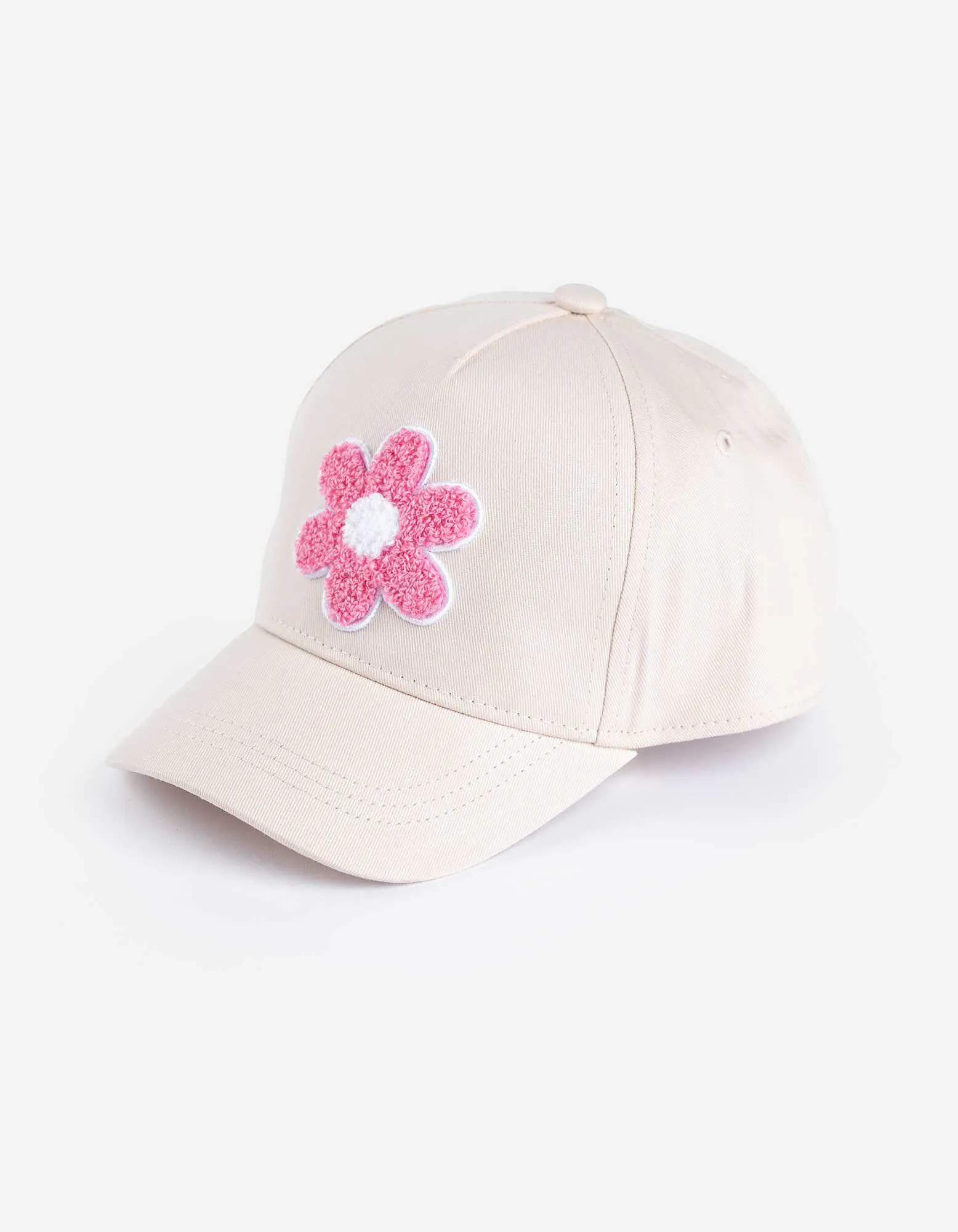 Berretto da baseball - Ricamo - beige