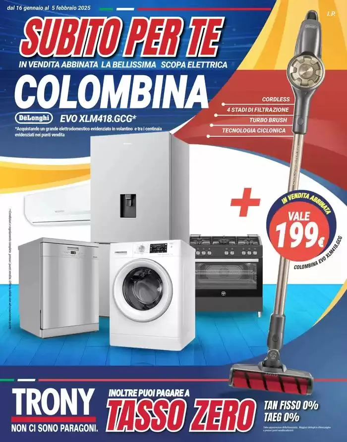 Nuove offerte da Trony! da 16 gennaio a 5 febbraio di 2025 - Pagina del volantino 1