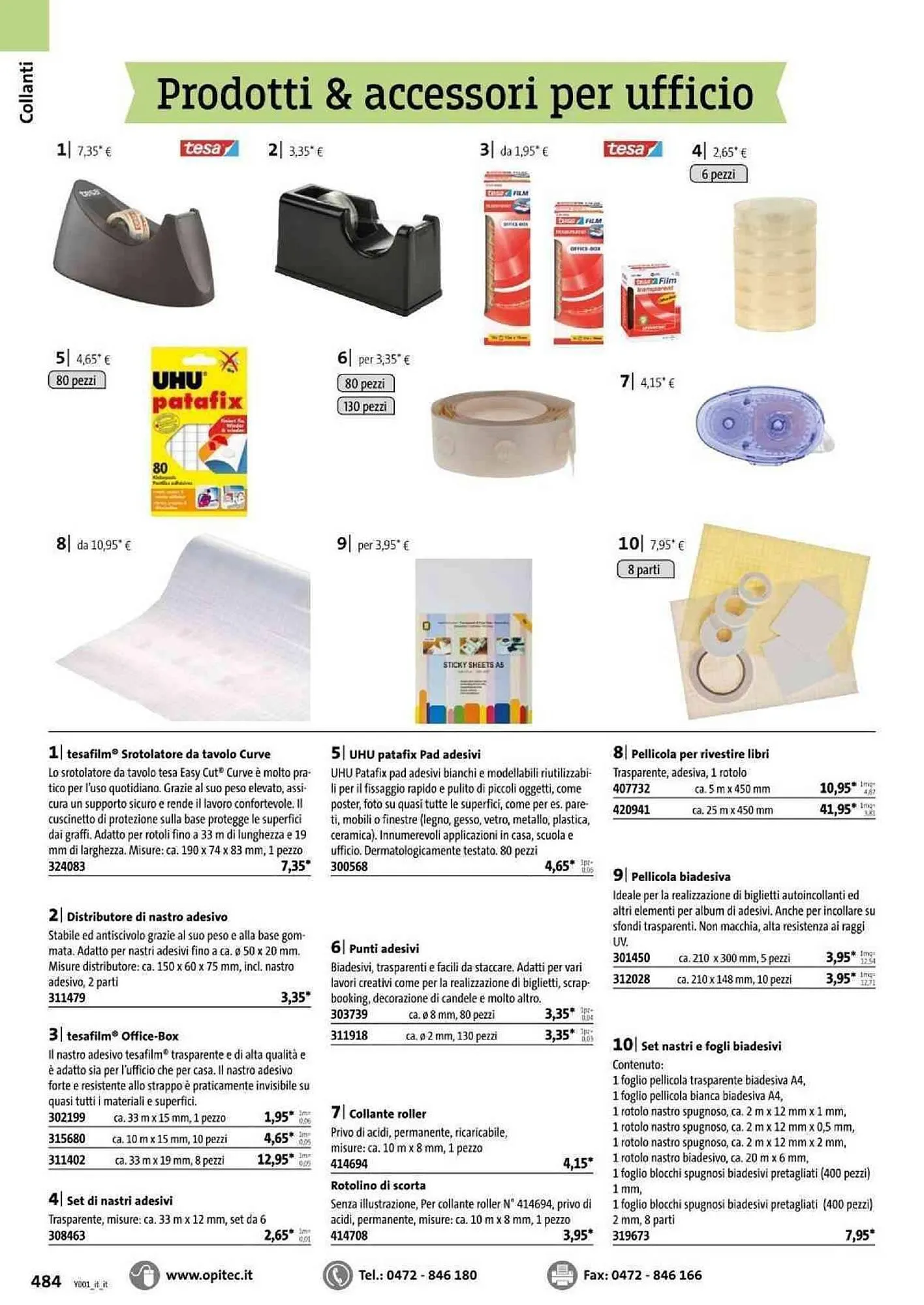 Volantino Opitec da 6 gennaio a 31 agosto di 2024 - Pagina del volantino 484