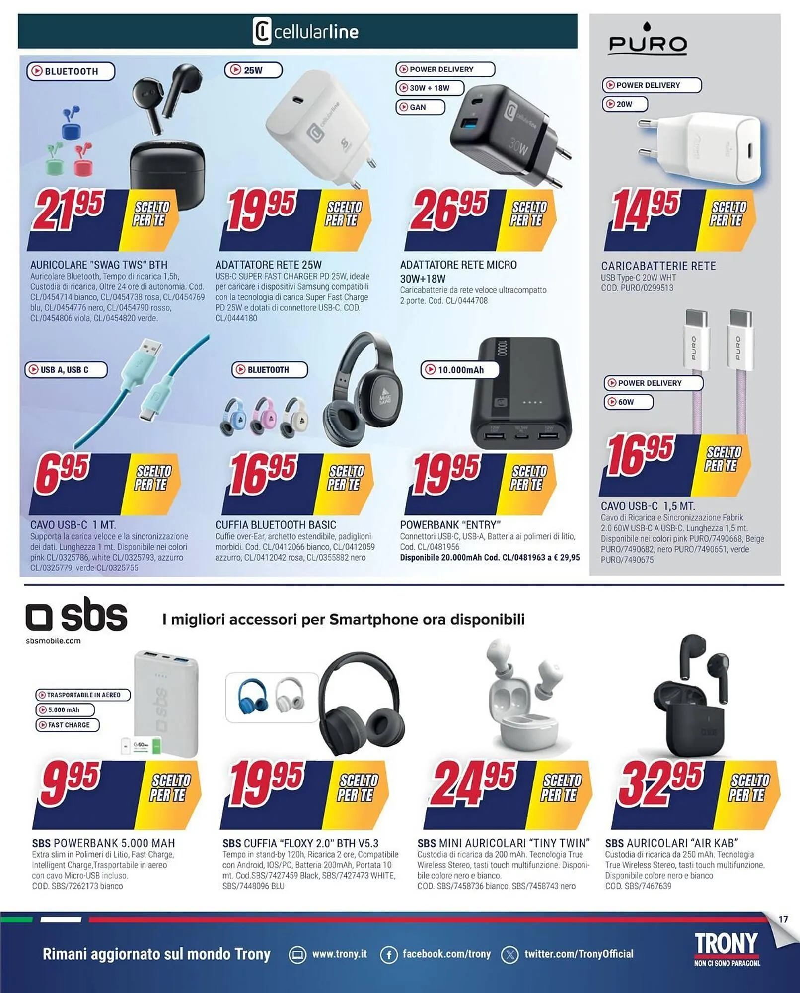 Volantino Trony da 7 marzo a 16 marzo di 2025 - Pagina del volantino 17