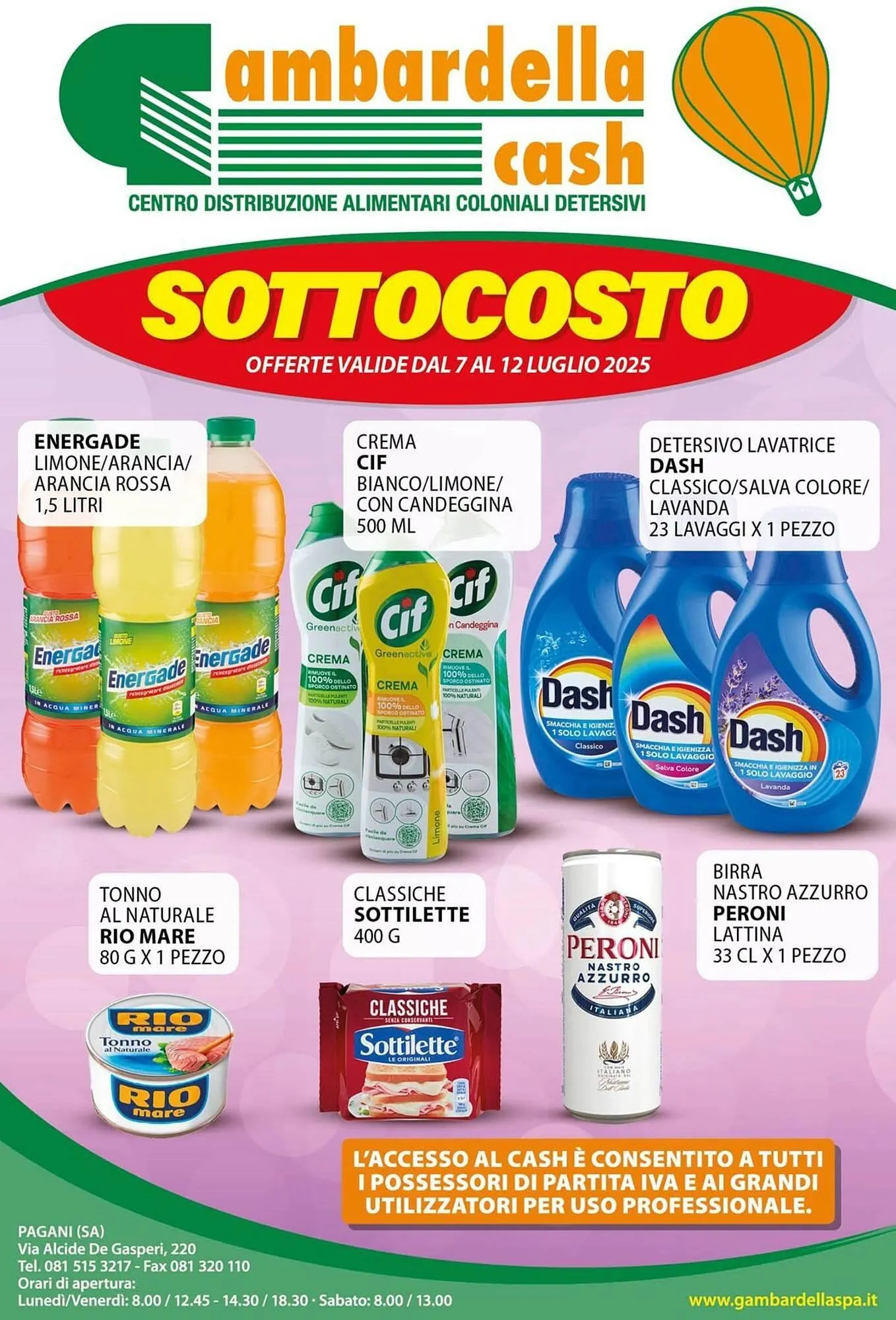 Volantino Gambardella Cash - 1