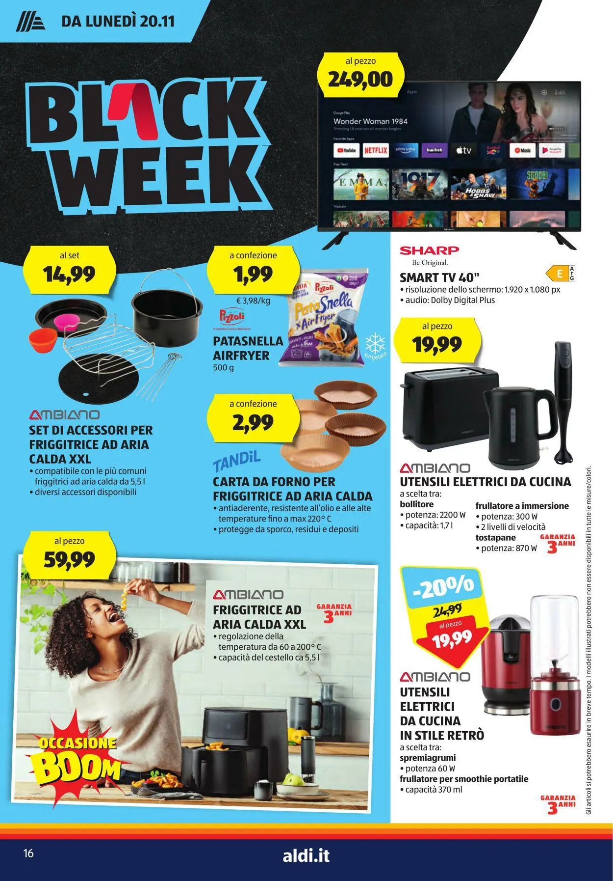 Aldi Volantino attuale da 20 novembre a 26 novembre di 2023 - Pagina del volantino 16