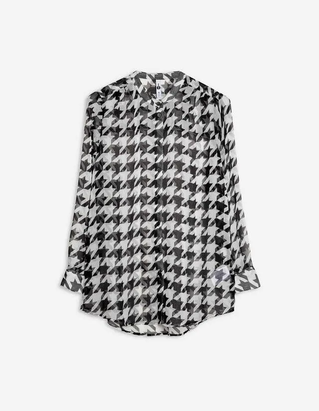 Camicia blusata - In chiffon