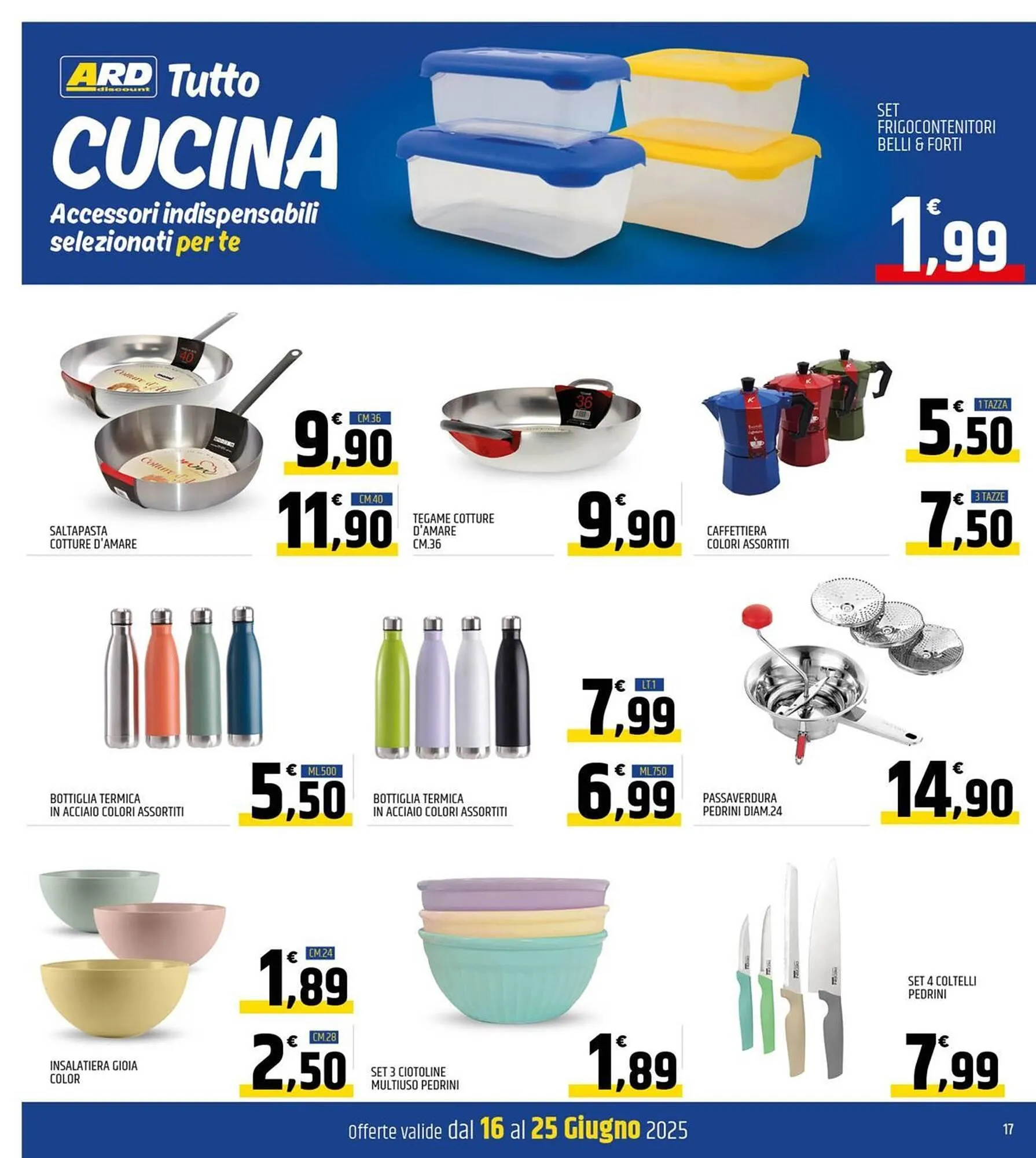 Volantino Ard Discount da 16 giugno a 25 giugno di 2025 - Pagina del volantino 17