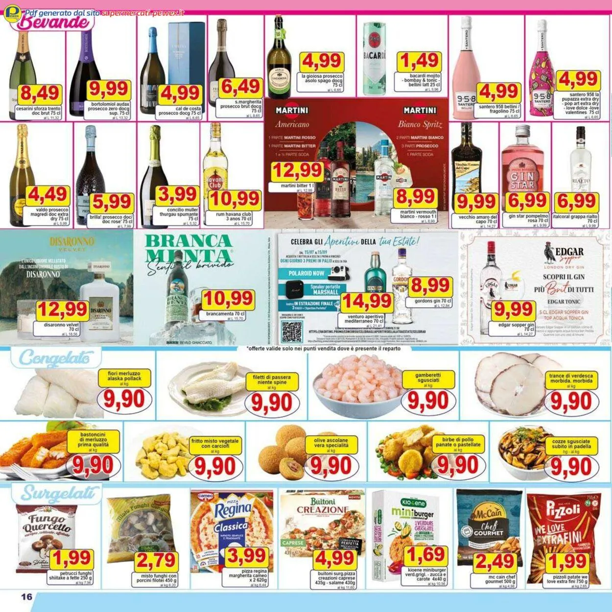 Pewex Volantino attuale da 25 luglio a 5 agosto di 2025 - Pagina del volantino 16
