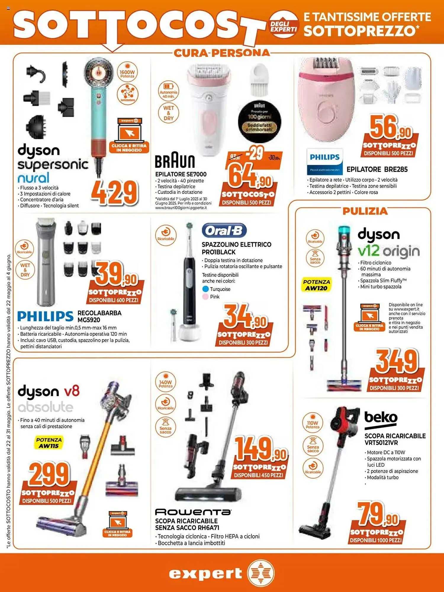 Volantino Expert da 22 maggio a 31 maggio di 2025 - Pagina del volantino 18