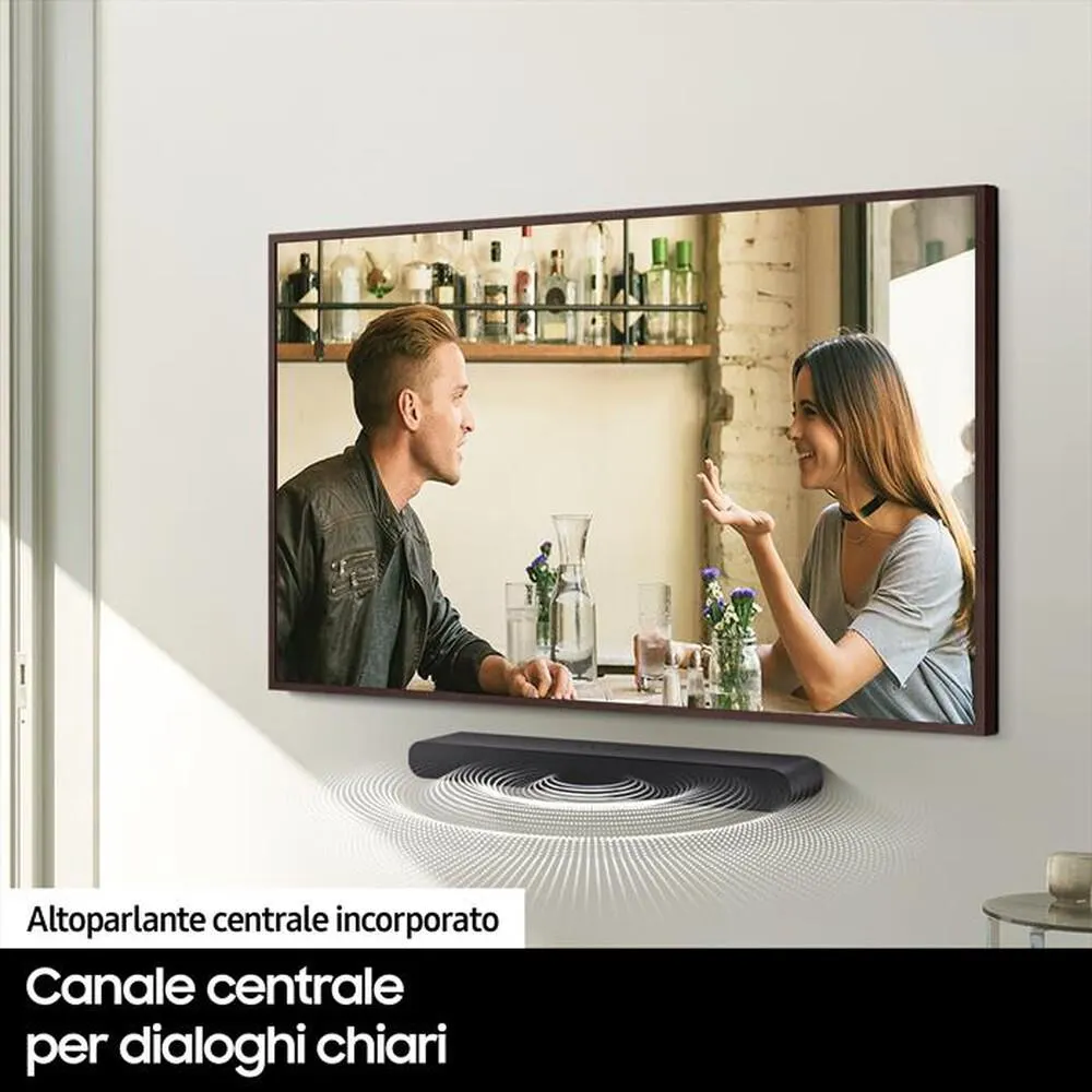 SAMSUNG - Soundbar HW-S50B/ZF-Dark Grey