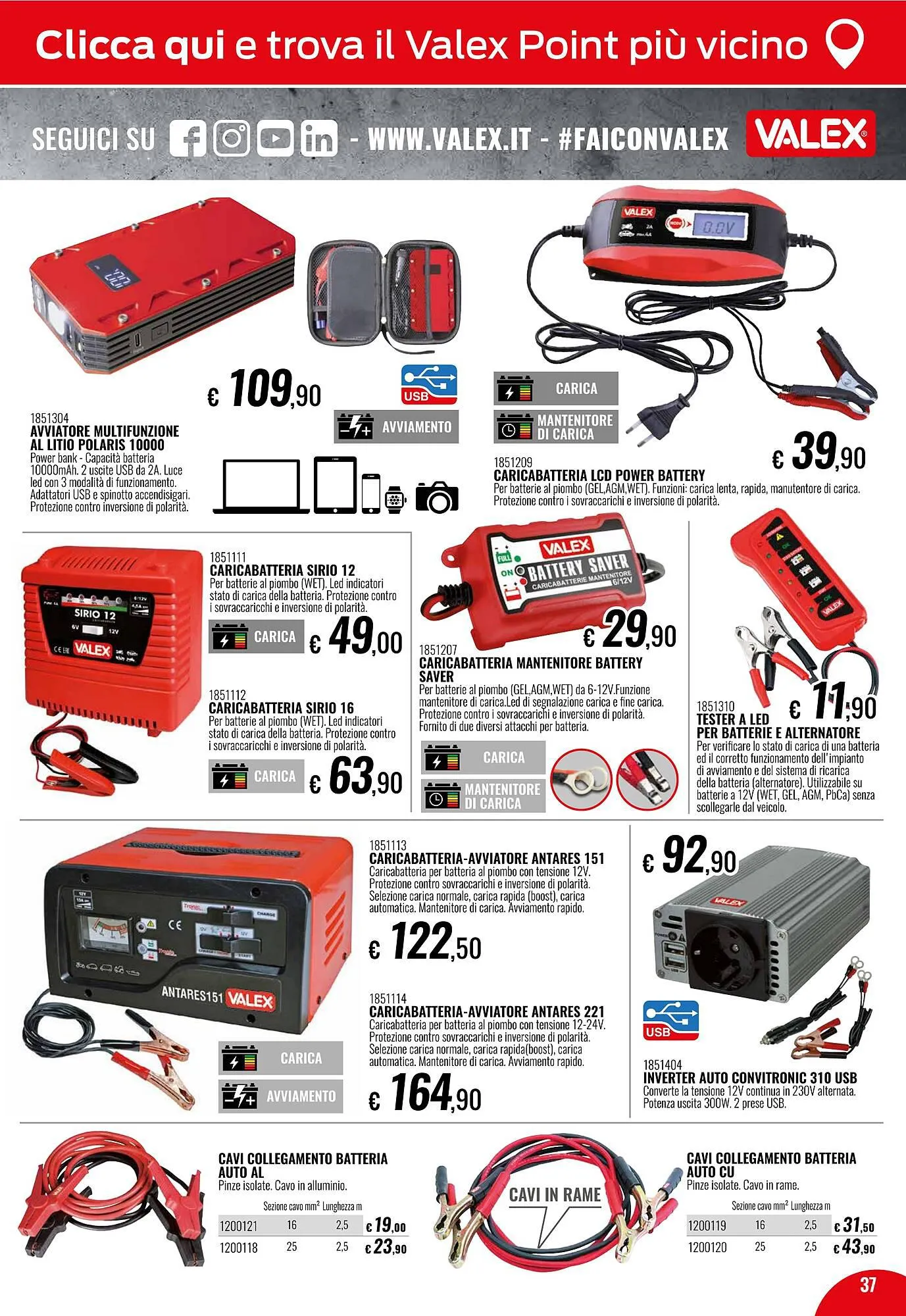 Volantino Valex da 2 gennaio a 2 marzo di 2024 - Pagina del volantino 37