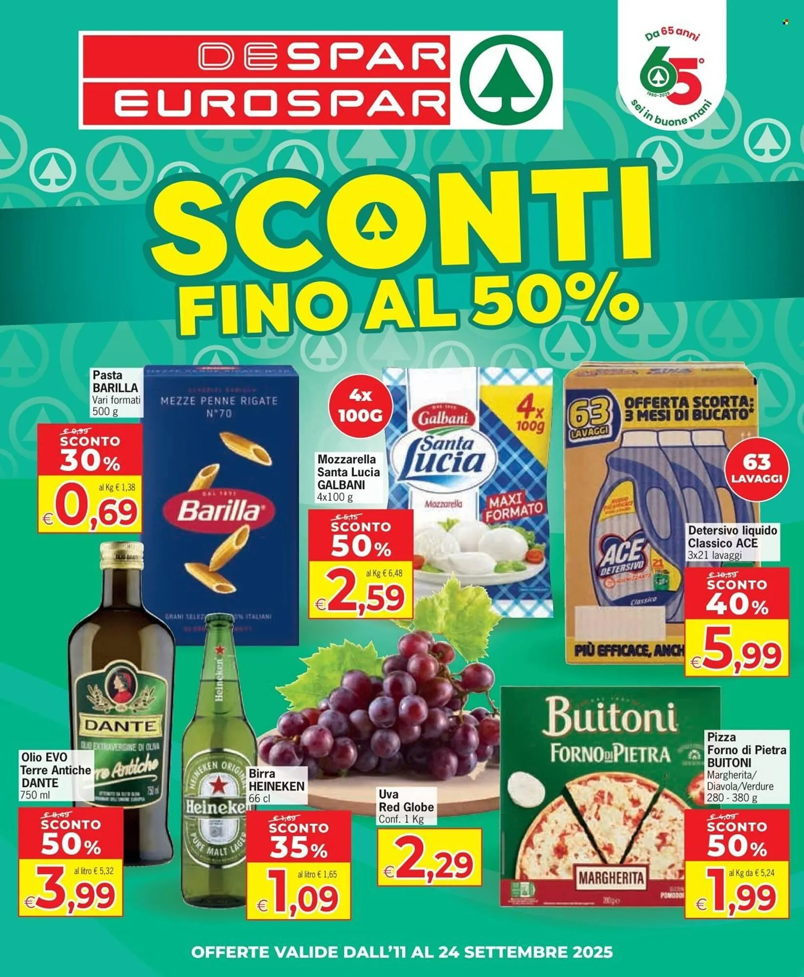 Volantino Despar da 11 settembre a 24 settembre di 2025 - Pagina del volantino 1