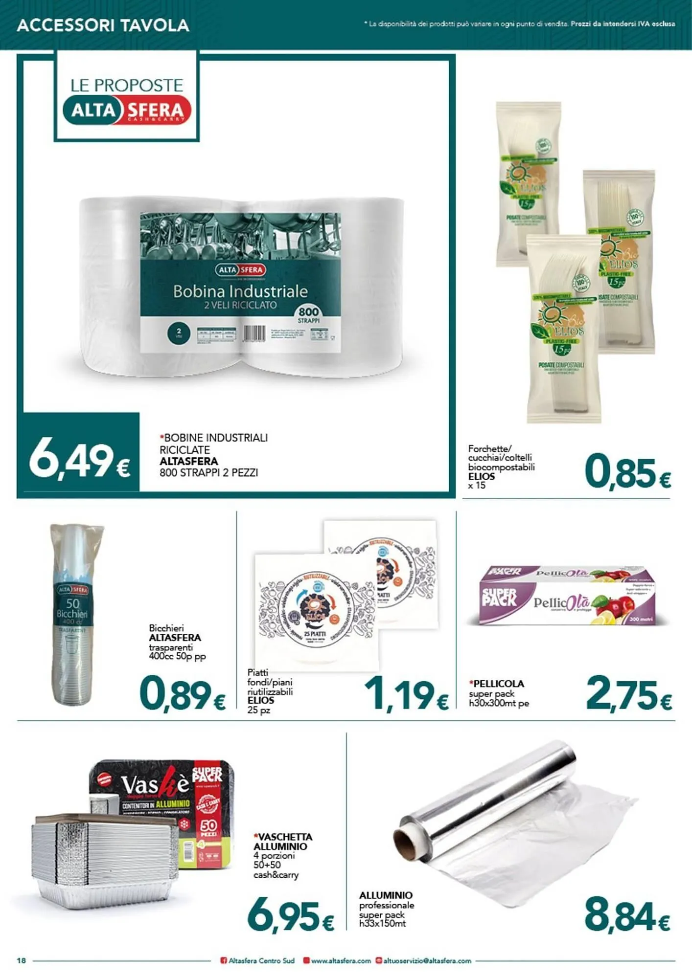 Volantino Altasfera da 30 luglio a 14 agosto di 2025 - Pagina del volantino 18