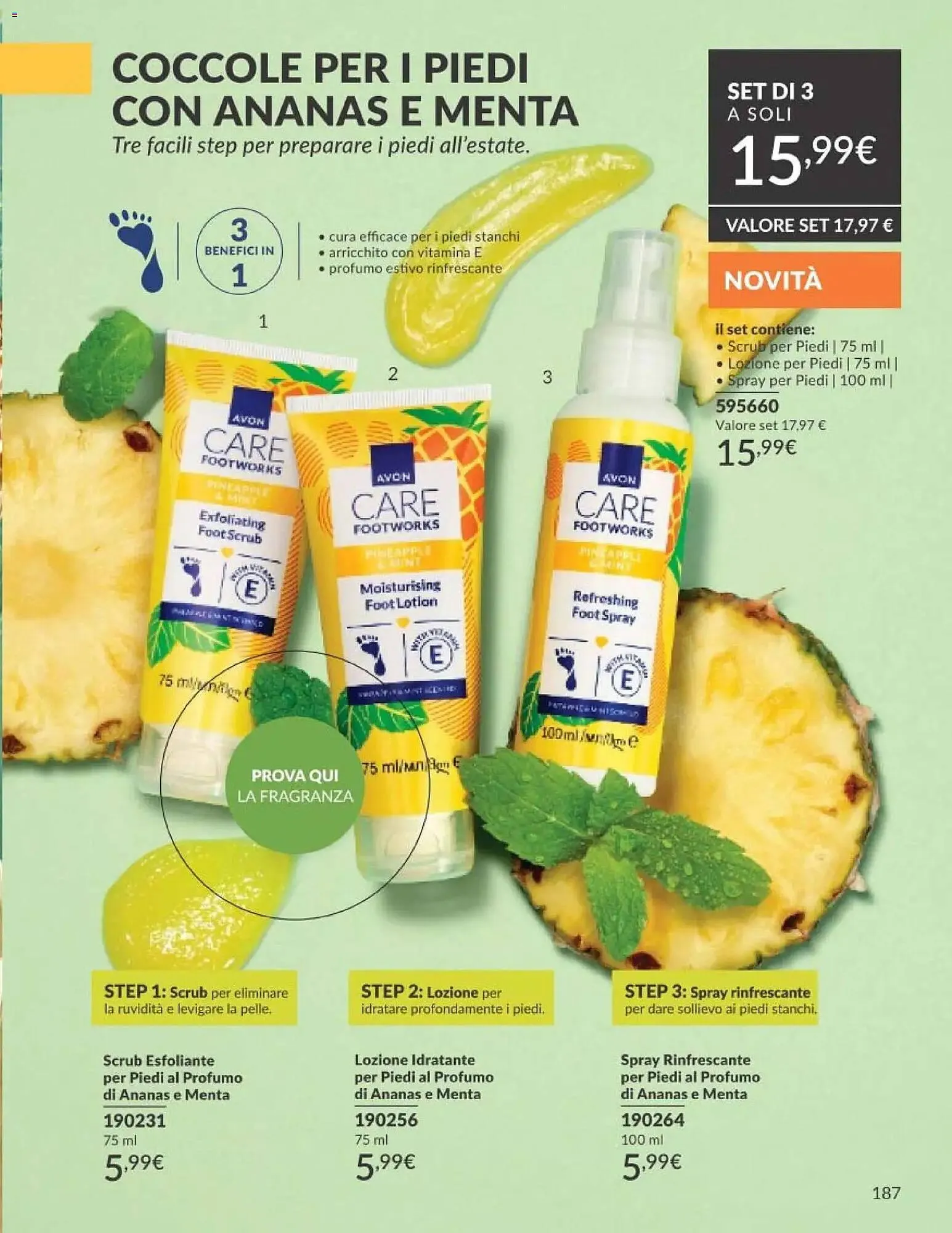 Catalogo Avon da 1 maggio a 31 maggio di 2026 - Pagina del volantino 187