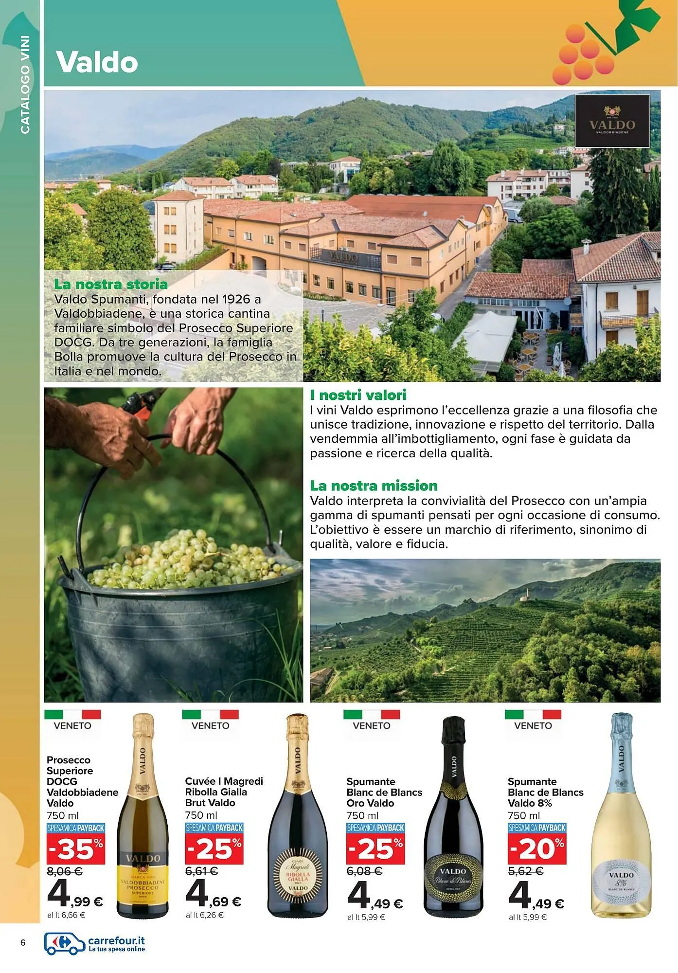 Volantino Carrefour Market da 6 ottobre a 9 novembre di 2025 - Pagina del volantino 6