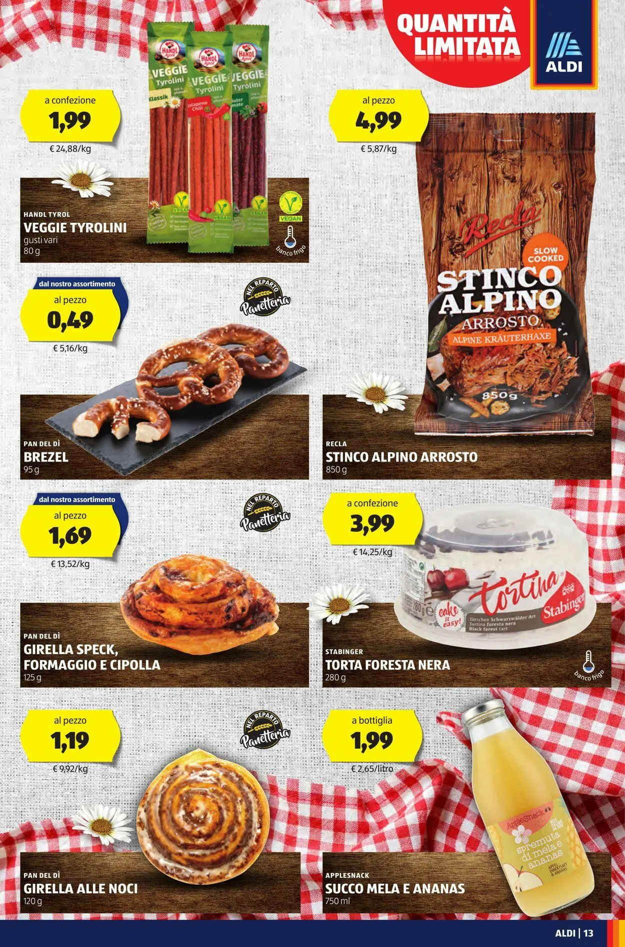 Aldi Volantino attuale da 21 aprile a 27 aprile di 2025 - Pagina del volantino 13