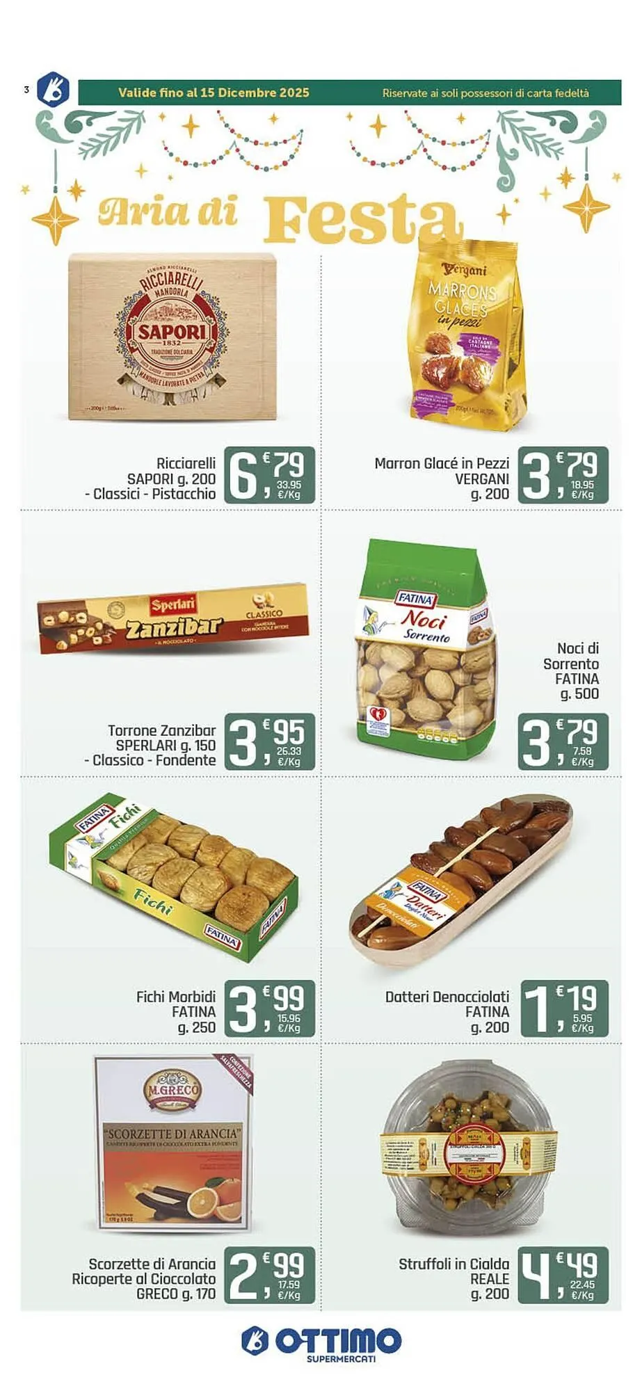 Volantino Ottimo Market da 3 dicembre a 15 dicembre di 2025 - Pagina del volantino 3