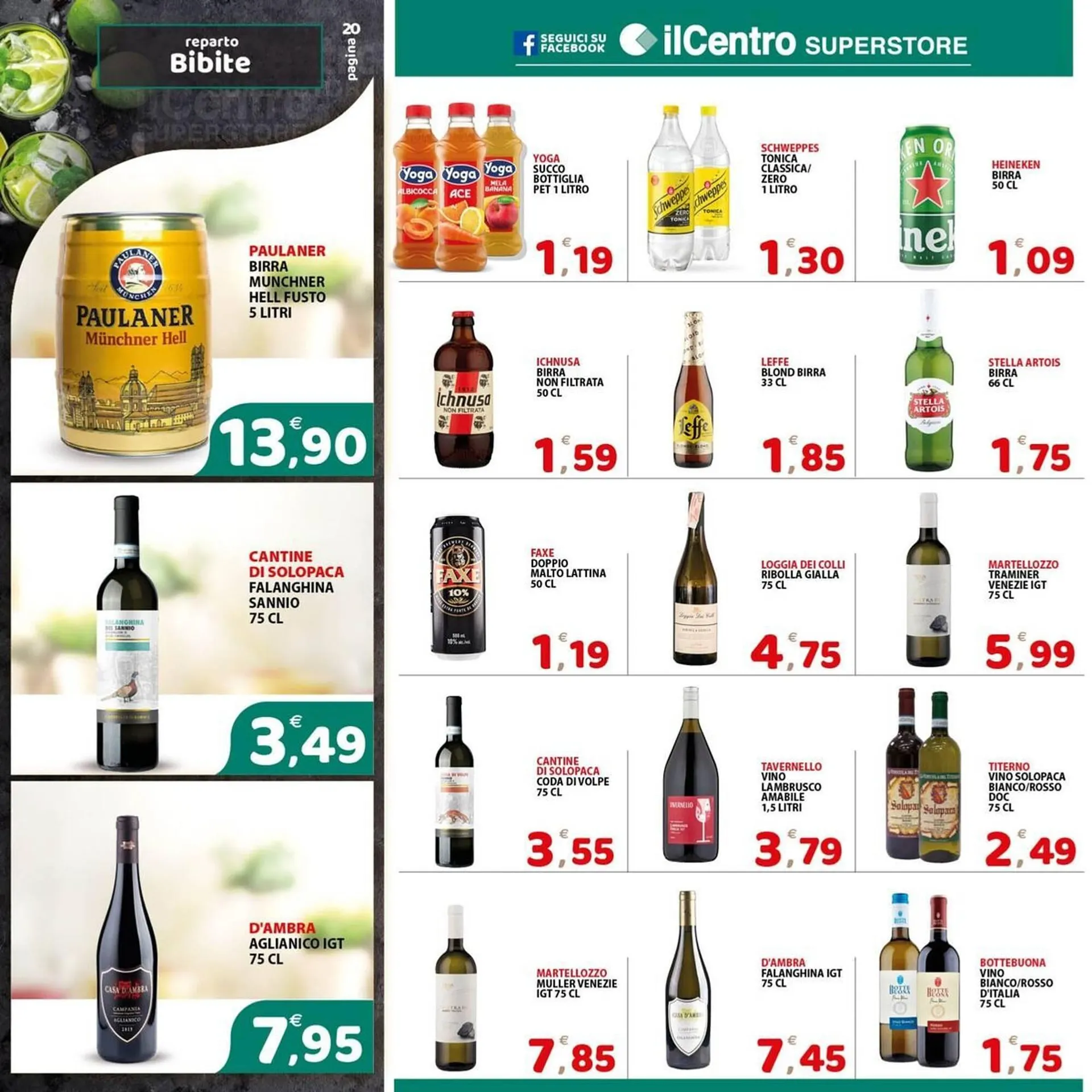 Volantino Il Centro Superstore da 30 giugno a 8 luglio di 2025 - Pagina del volantino 20