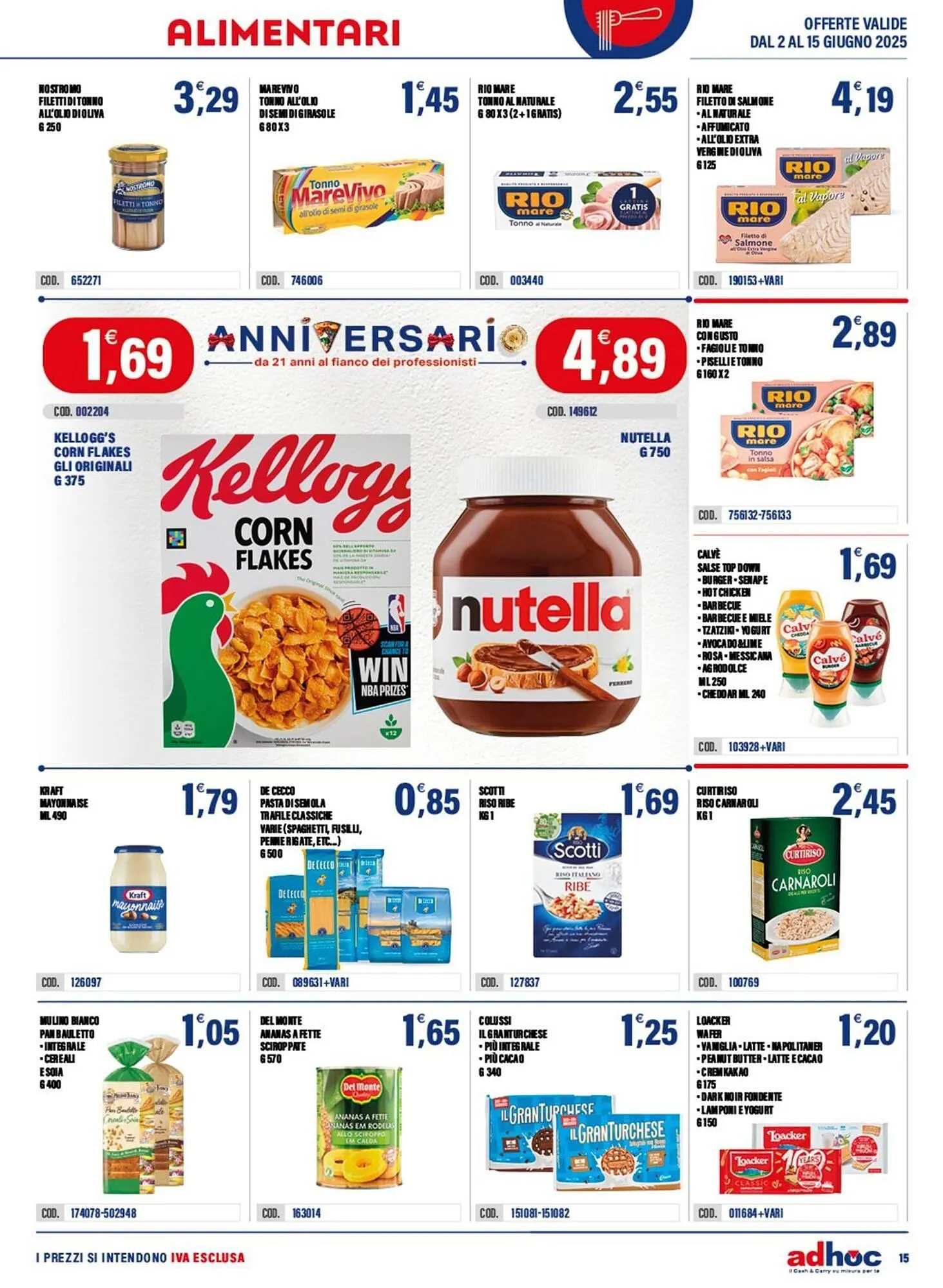 Volantino Adhoc da 2 giugno a 15 giugno di 2025 - Pagina del volantino 15