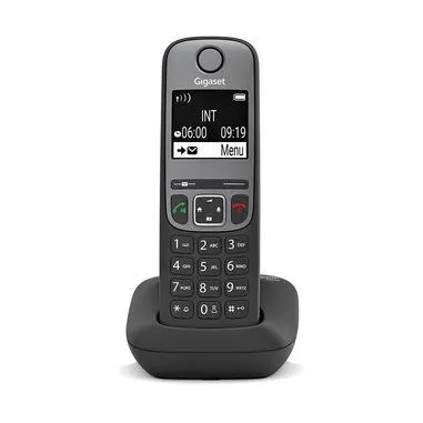 Gigaset AS690 Telefono analogico/DECT Identificatore di chiamata Nero, Grigio