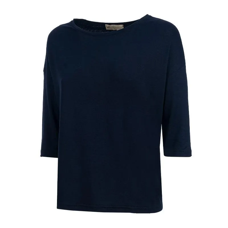 Maglia donna scollo barchetta